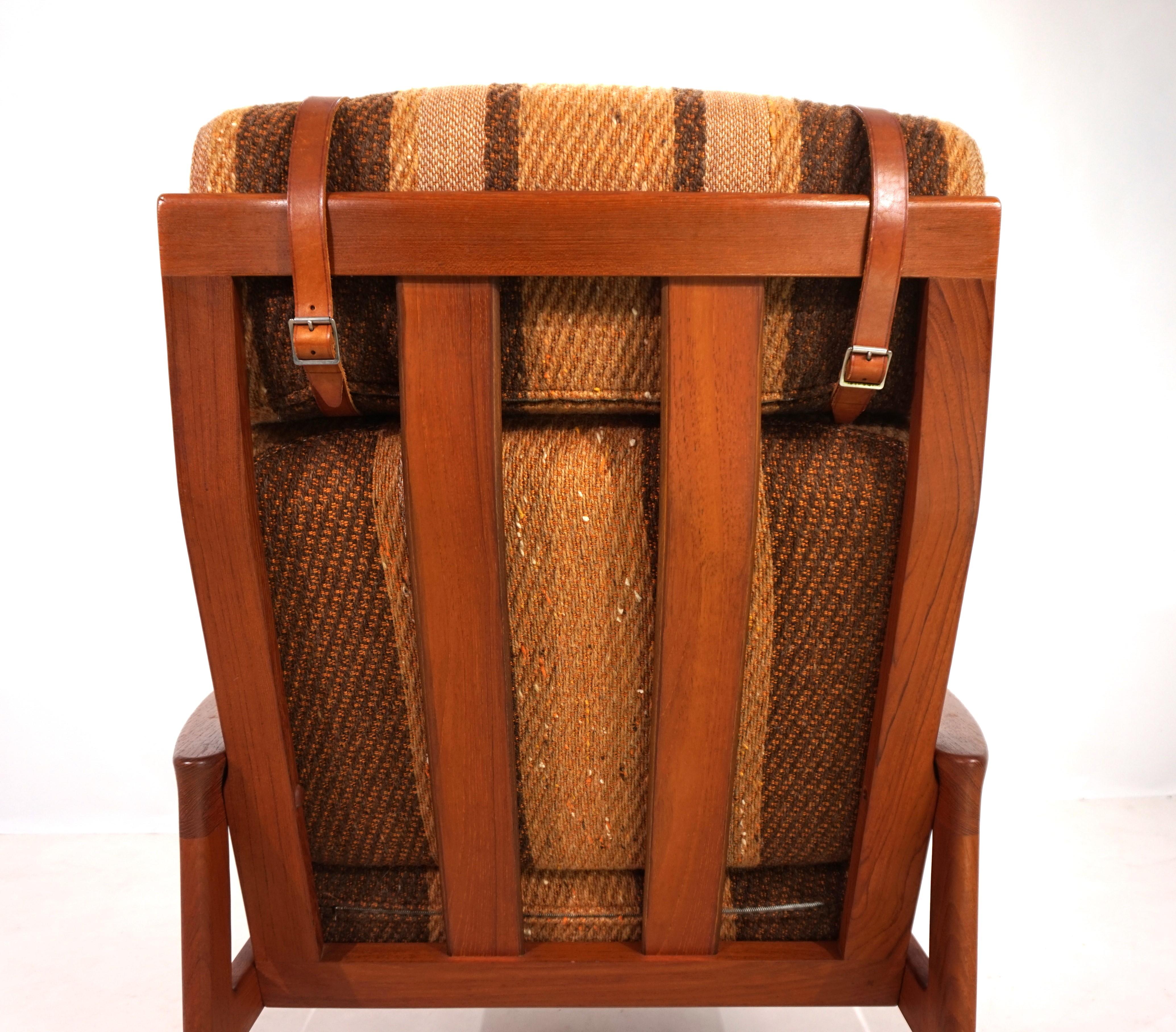 Sillón Komfort de teca de Arne Wahl Iversen, 1960 en venta 9