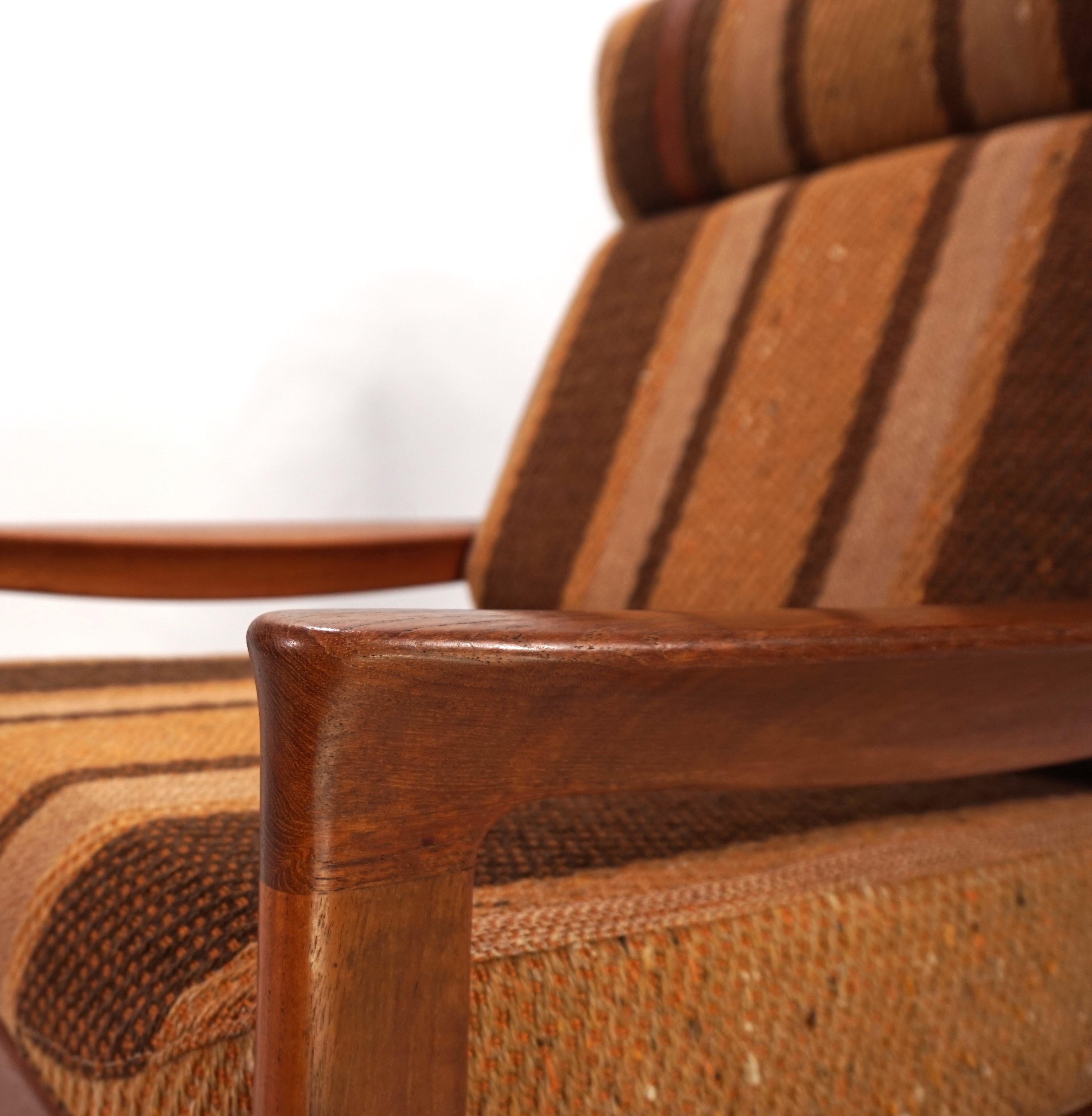 Sillón Komfort de teca de Arne Wahl Iversen, 1960 en venta 10
