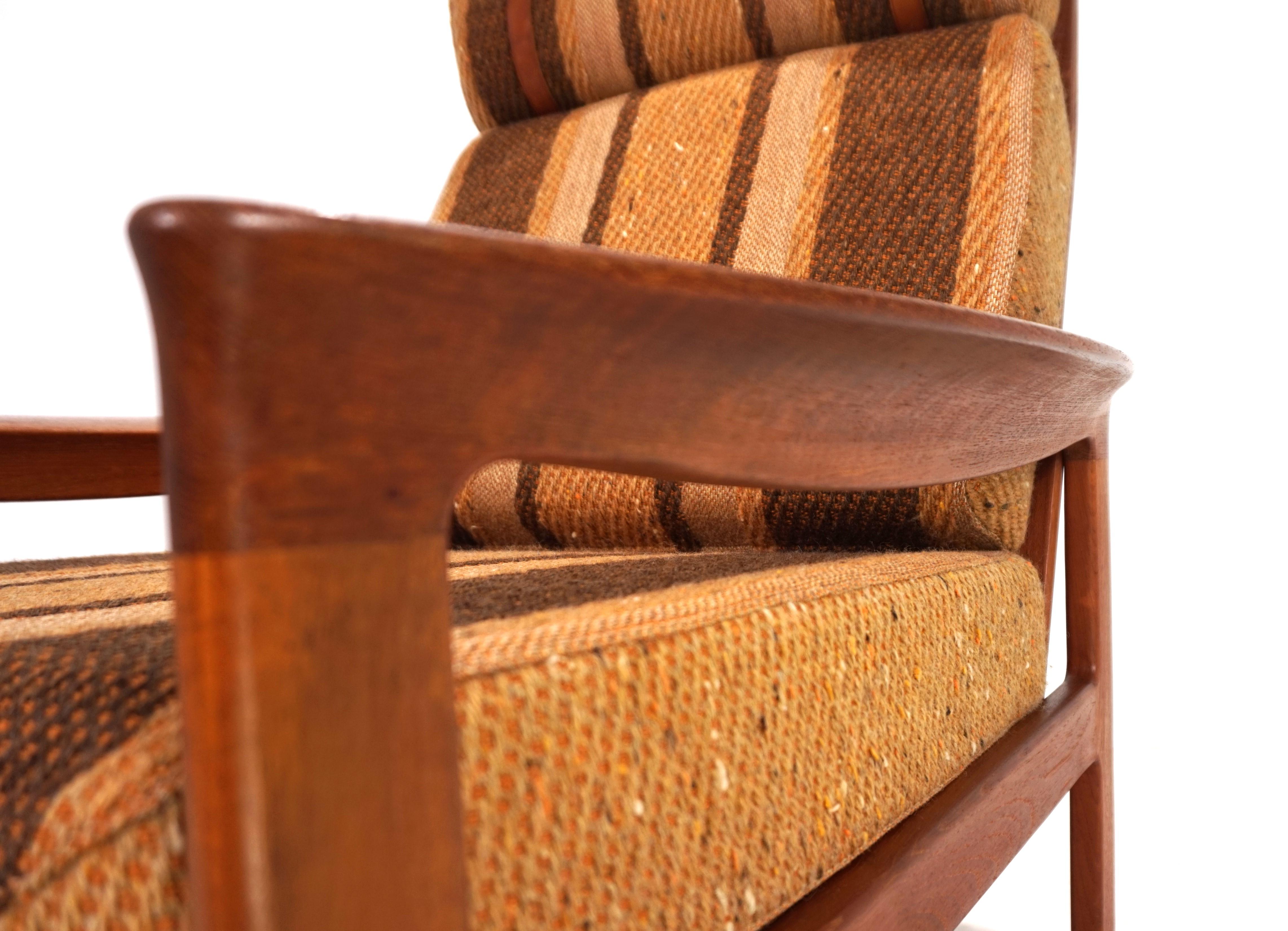 Sillón Komfort de teca de Arne Wahl Iversen, 1960 en venta 11