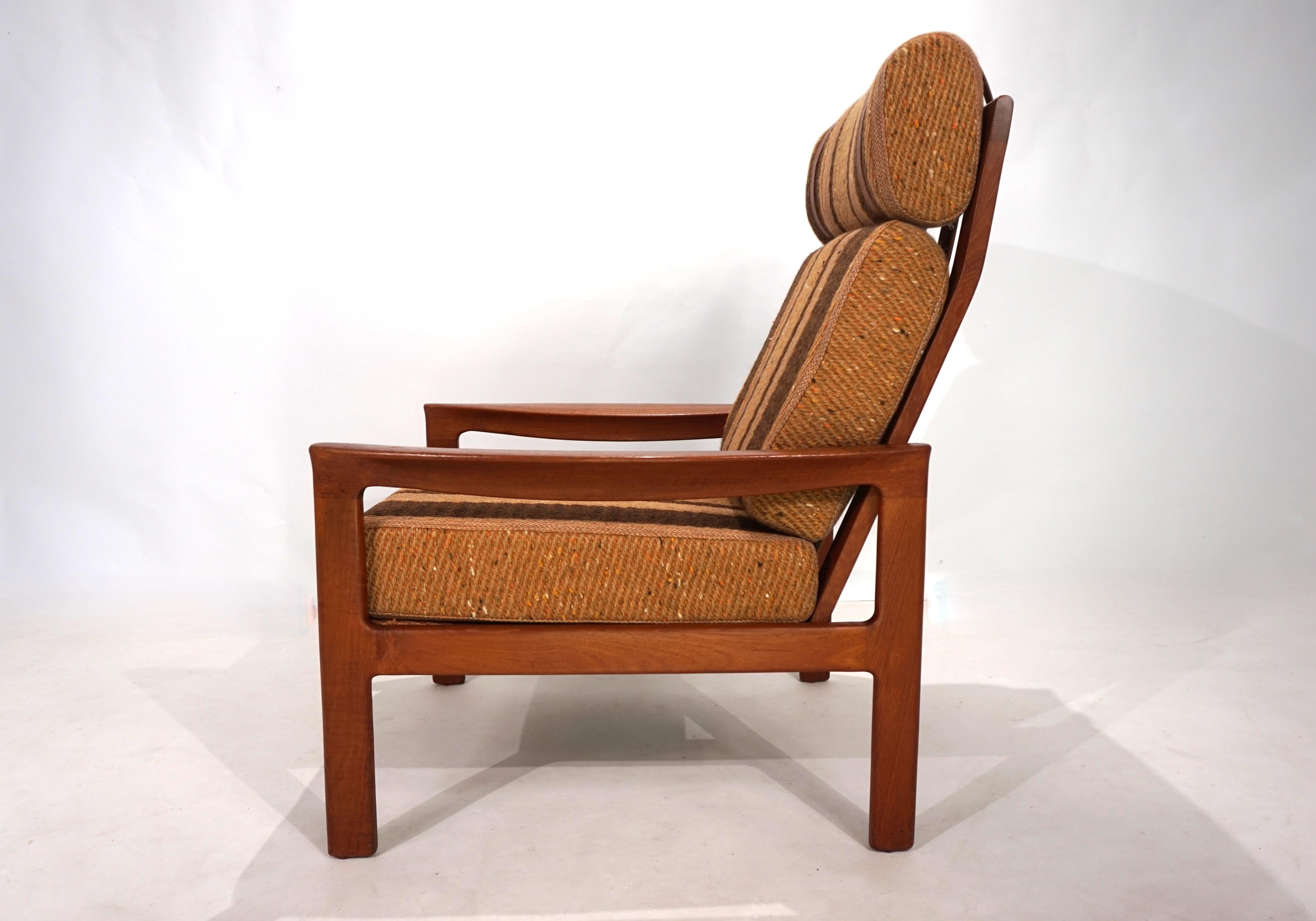 Sillón Komfort de teca de Arne Wahl Iversen, 1960 Danés en venta