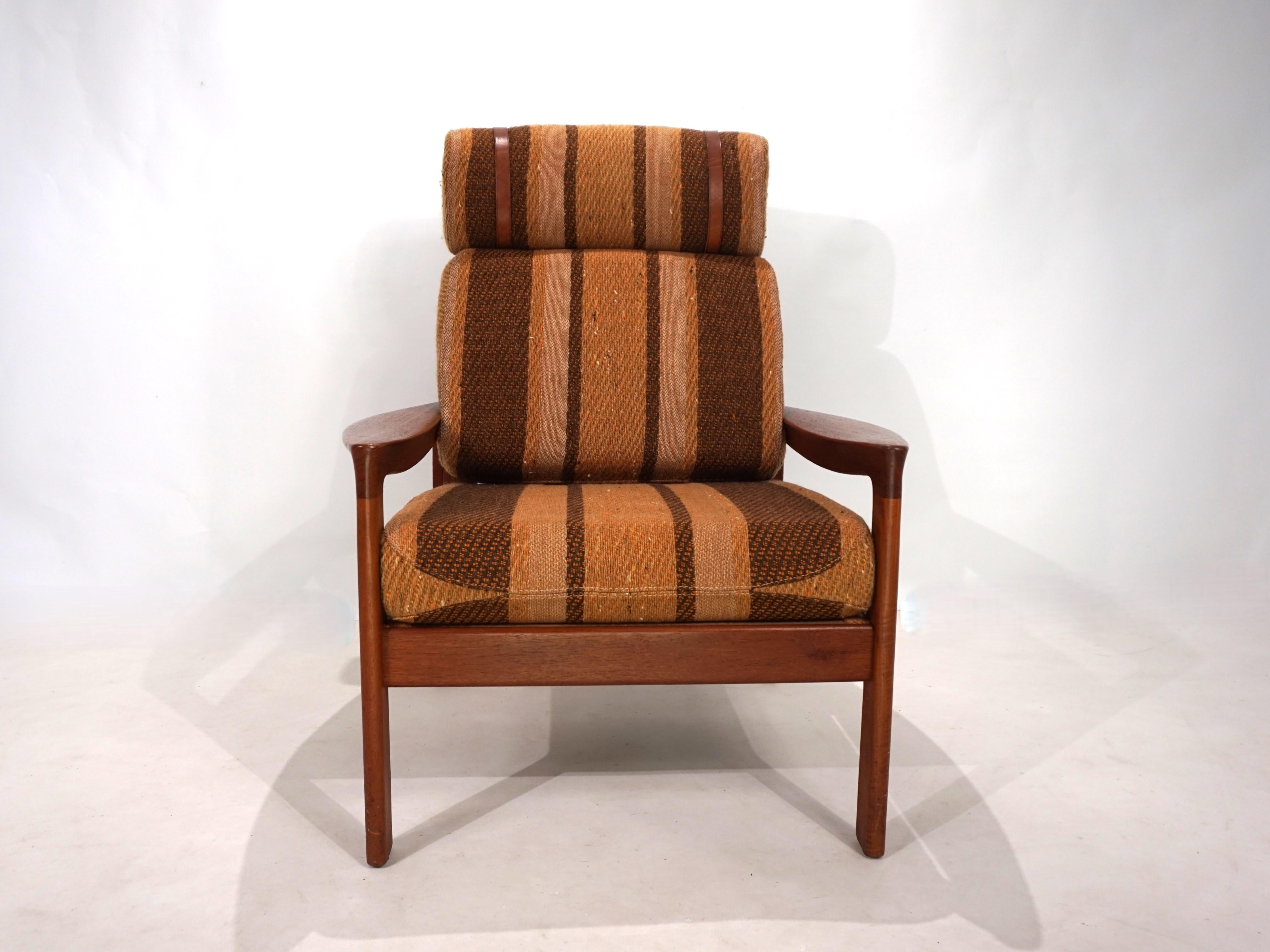 Sillón Komfort de teca de Arne Wahl Iversen, 1960 en Bueno estado para la venta en Ludwigslust, DE