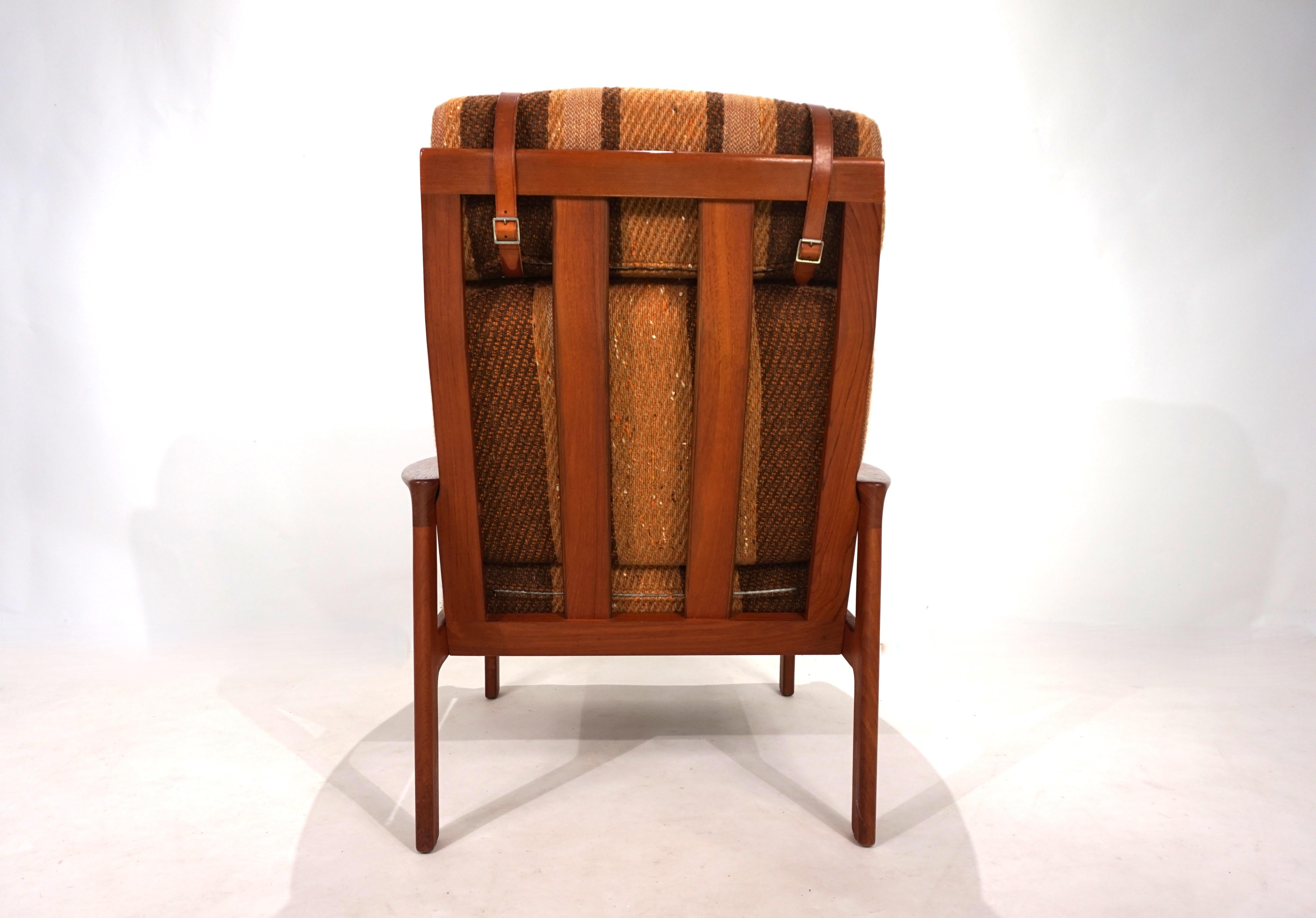 Sillón Komfort de teca de Arne Wahl Iversen, 1960 Teca en venta