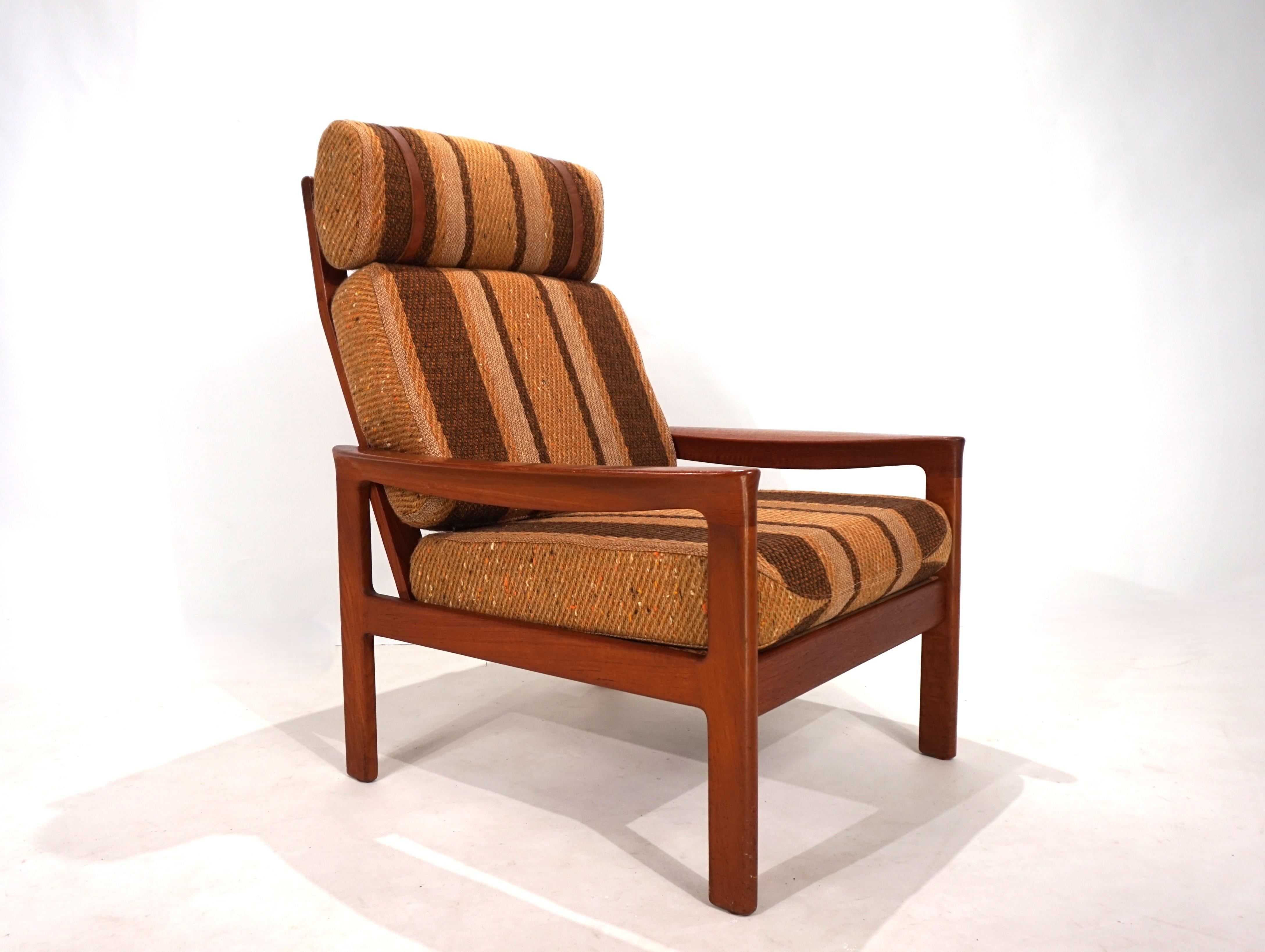 Sillón Komfort de teca de Arne Wahl Iversen, 1960 en venta 2