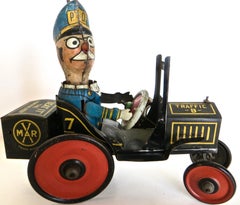 "Komikal Kop" Tin Wind-Up Toy by Louis Marx Co., circa 1930