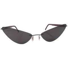 Kommafa black bordeaux sunglasses