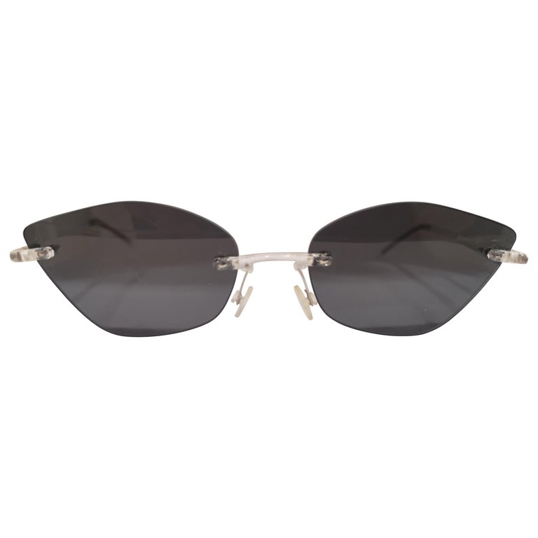 Kommafa black sunglasses For Sale at 1stDibs