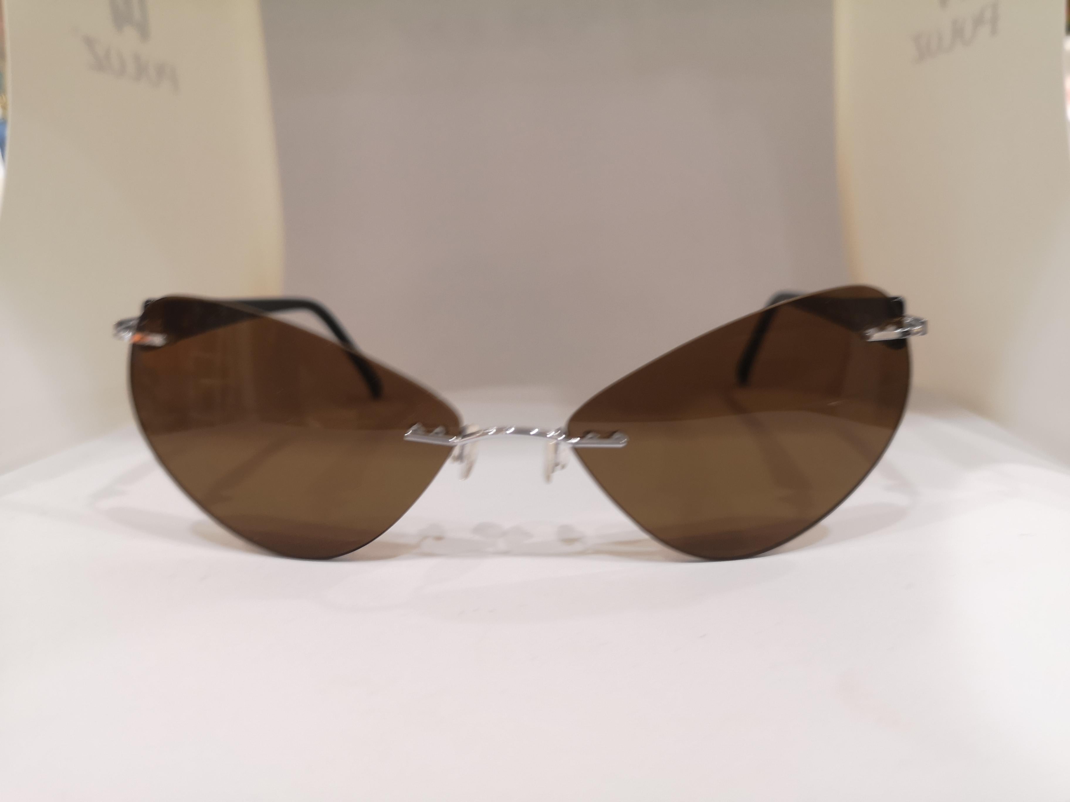 Women's or Men's Kommafa brown lens sunglasses