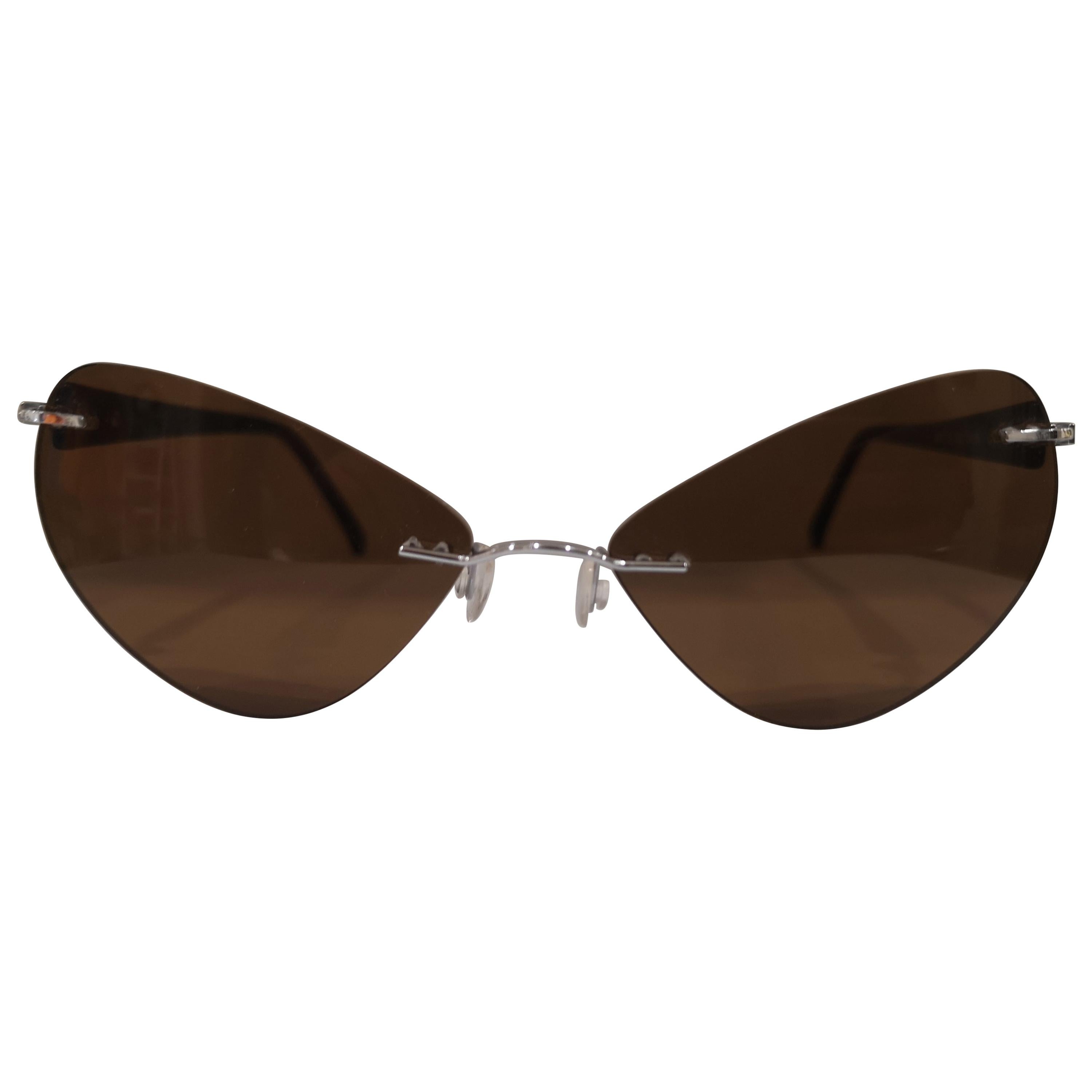 Kommafa brown lens sunglasses