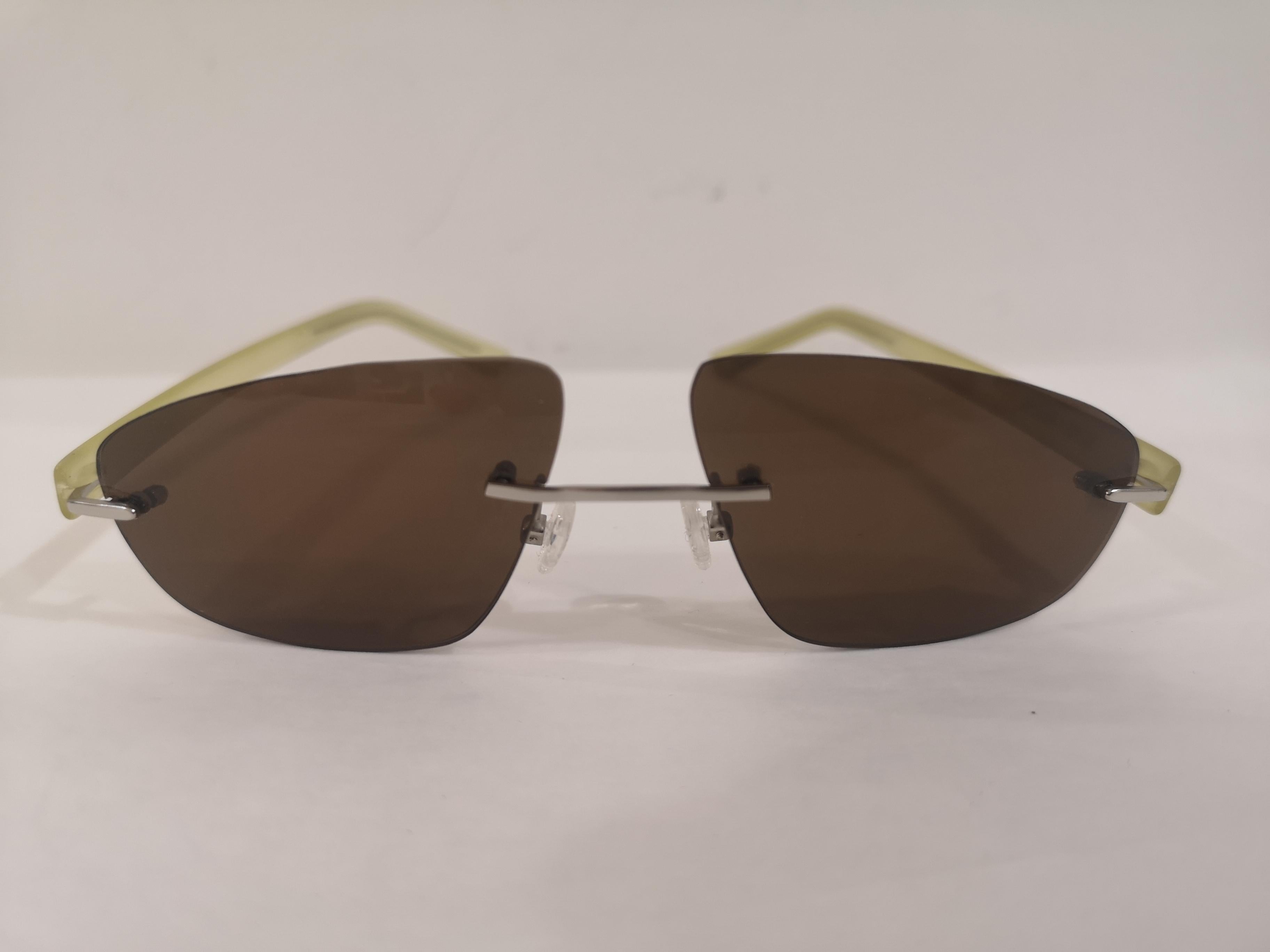 Kommafa brown yellow sunglasses
totally handmade in italy