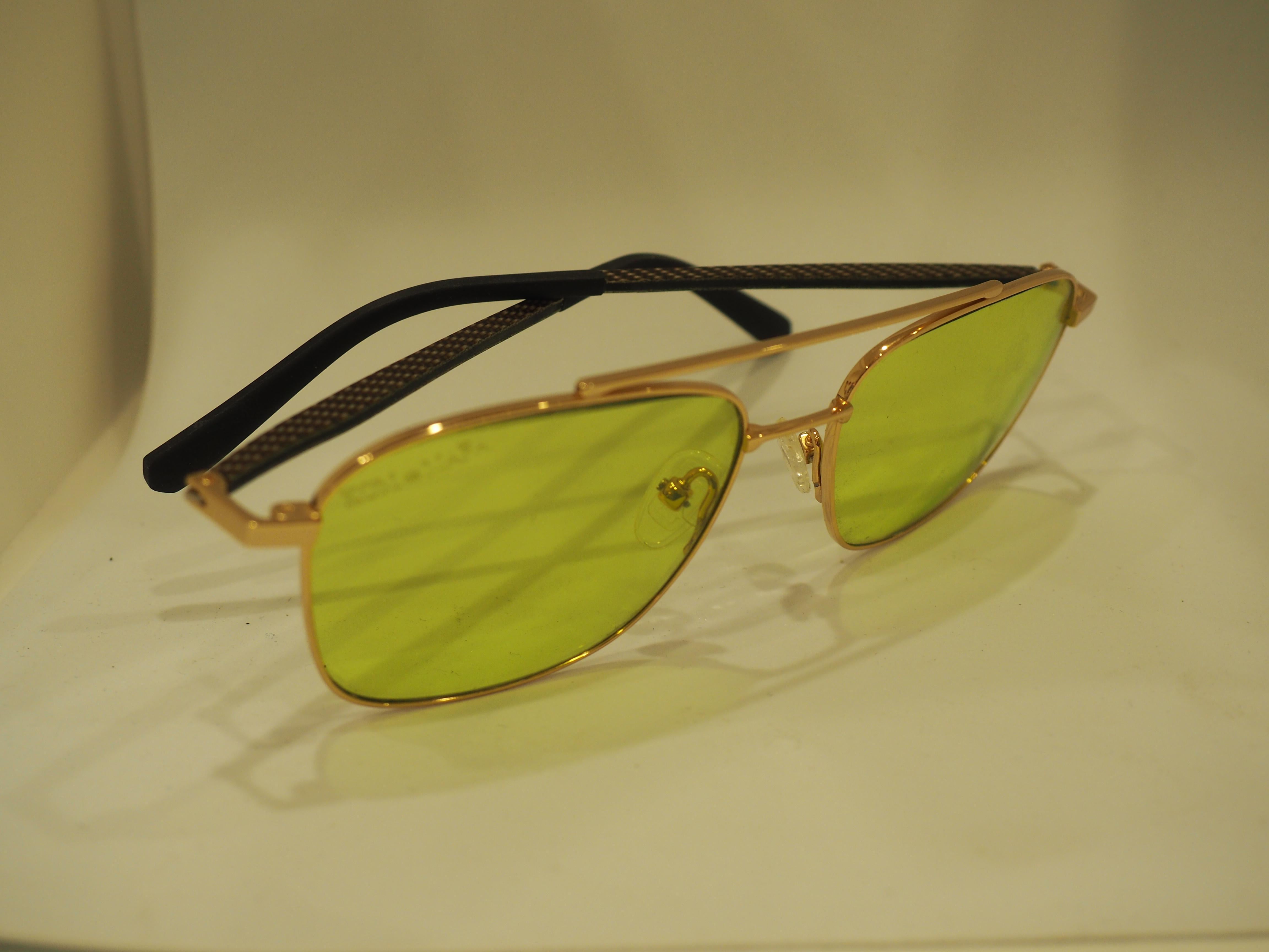 Kommafa green lenses sunglasses 5