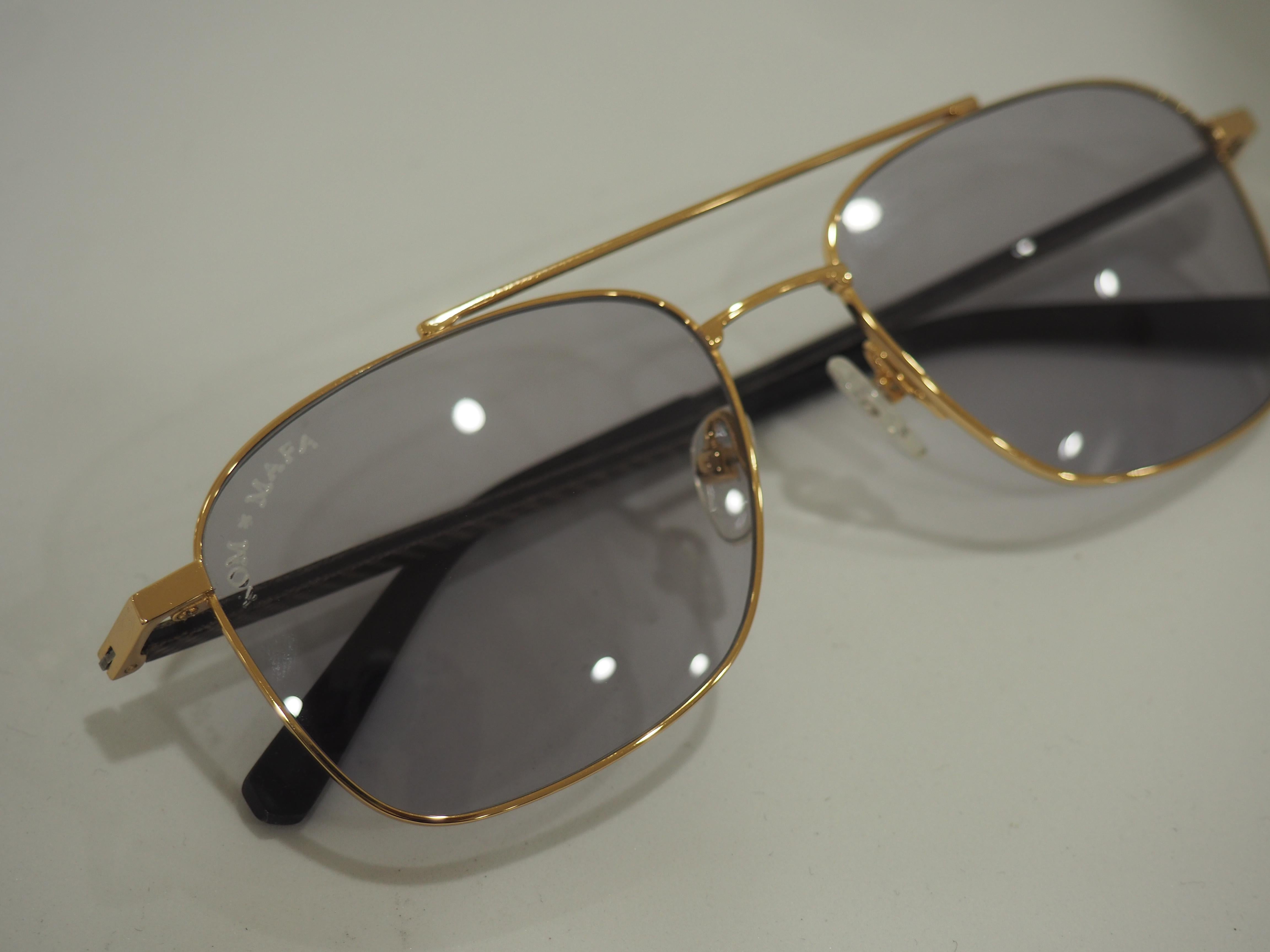 Gray Kommafa grey lens sunglasses 