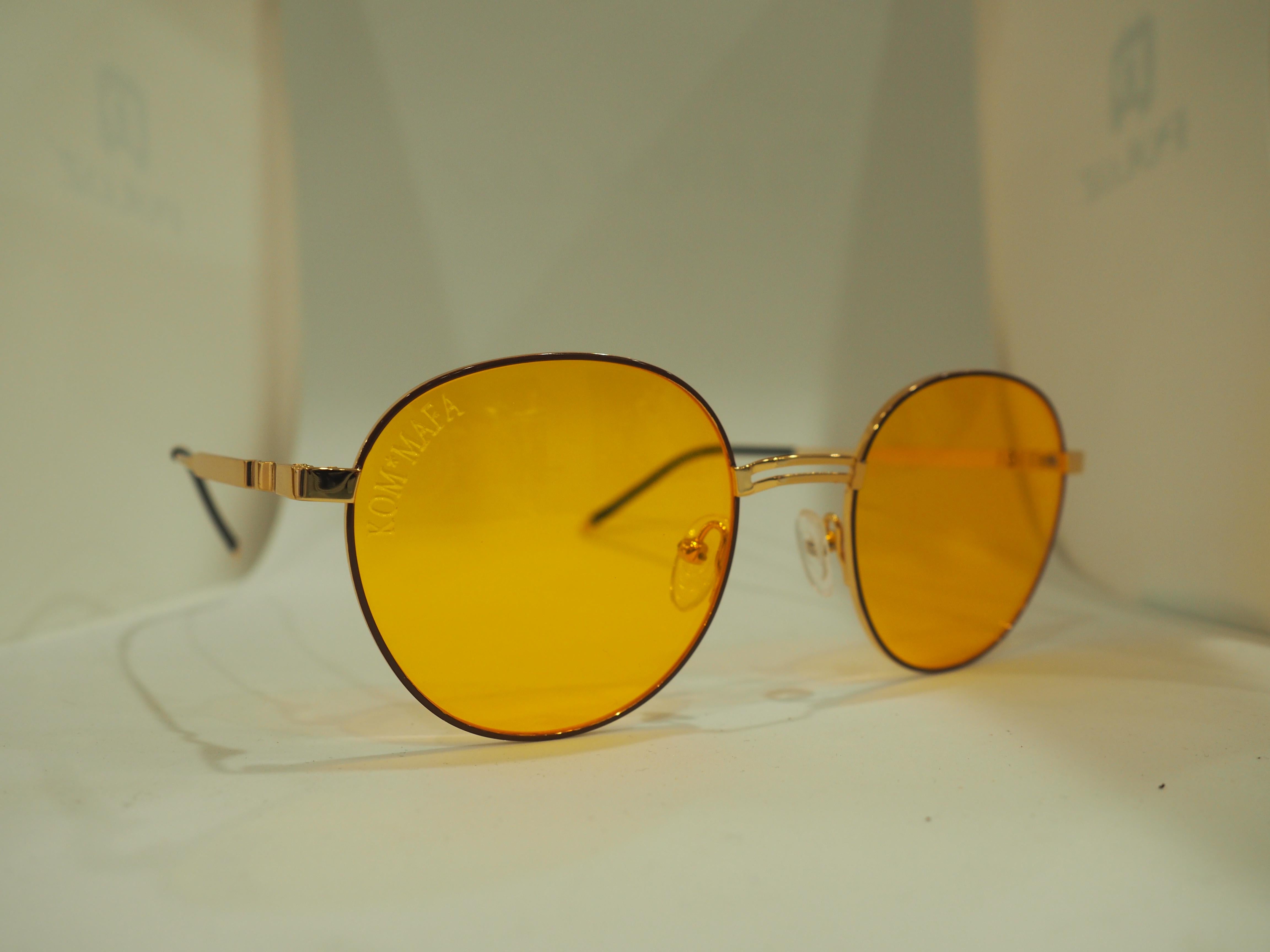 Kommafa orange sunglasses 1
