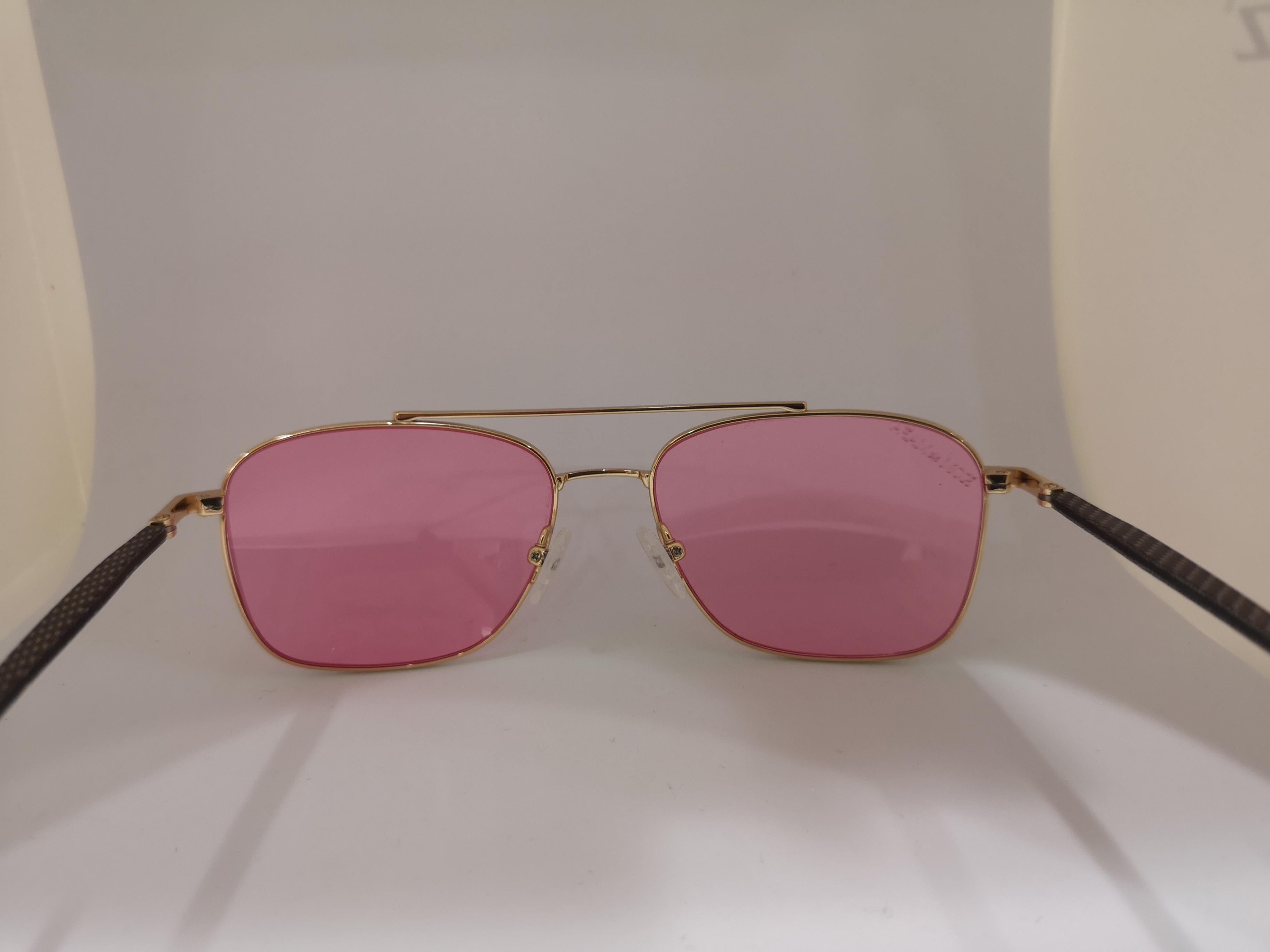 Kommafa pink lens sunglasses 5