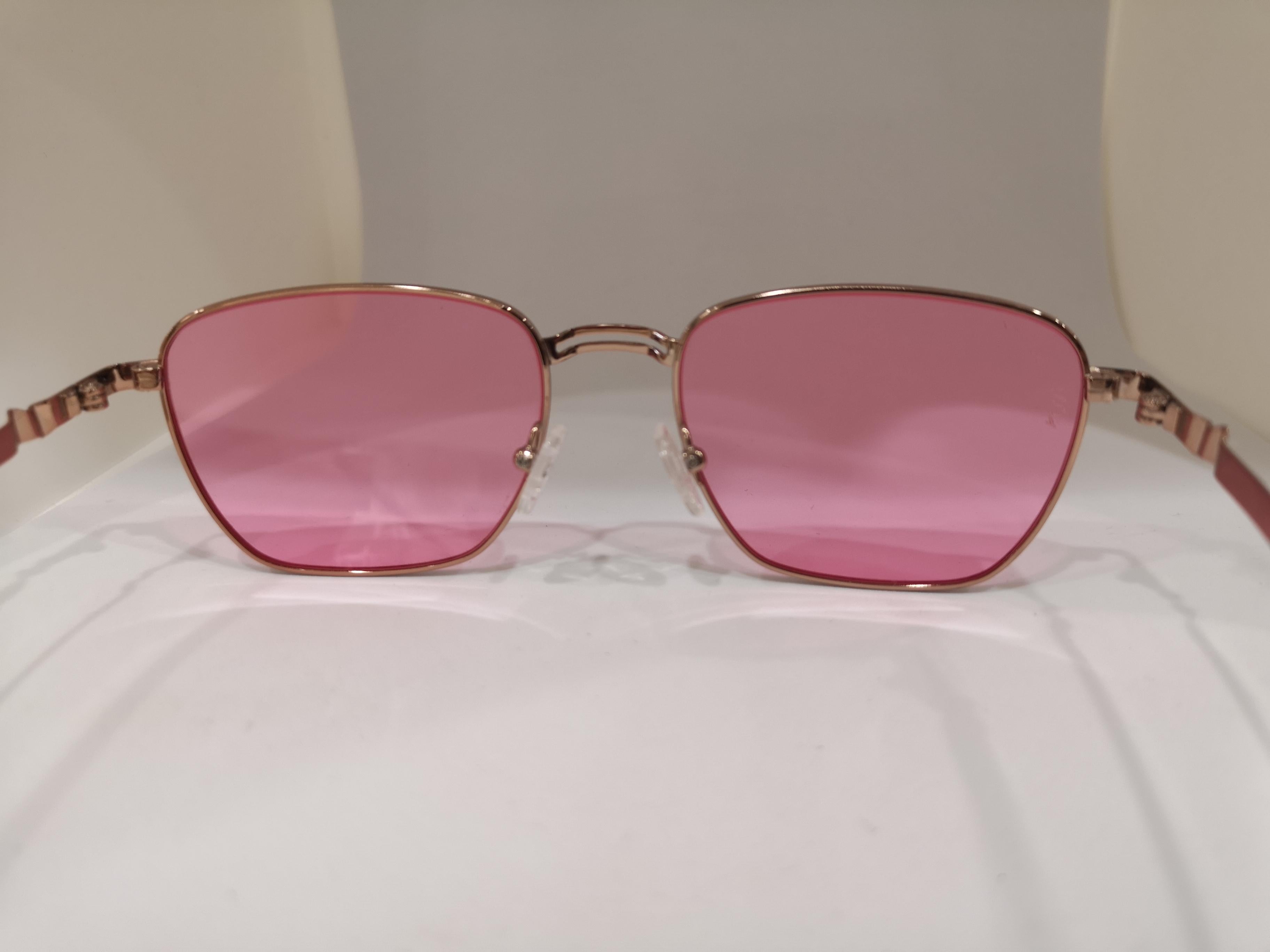 Kommafa pink lens sunglasses 1