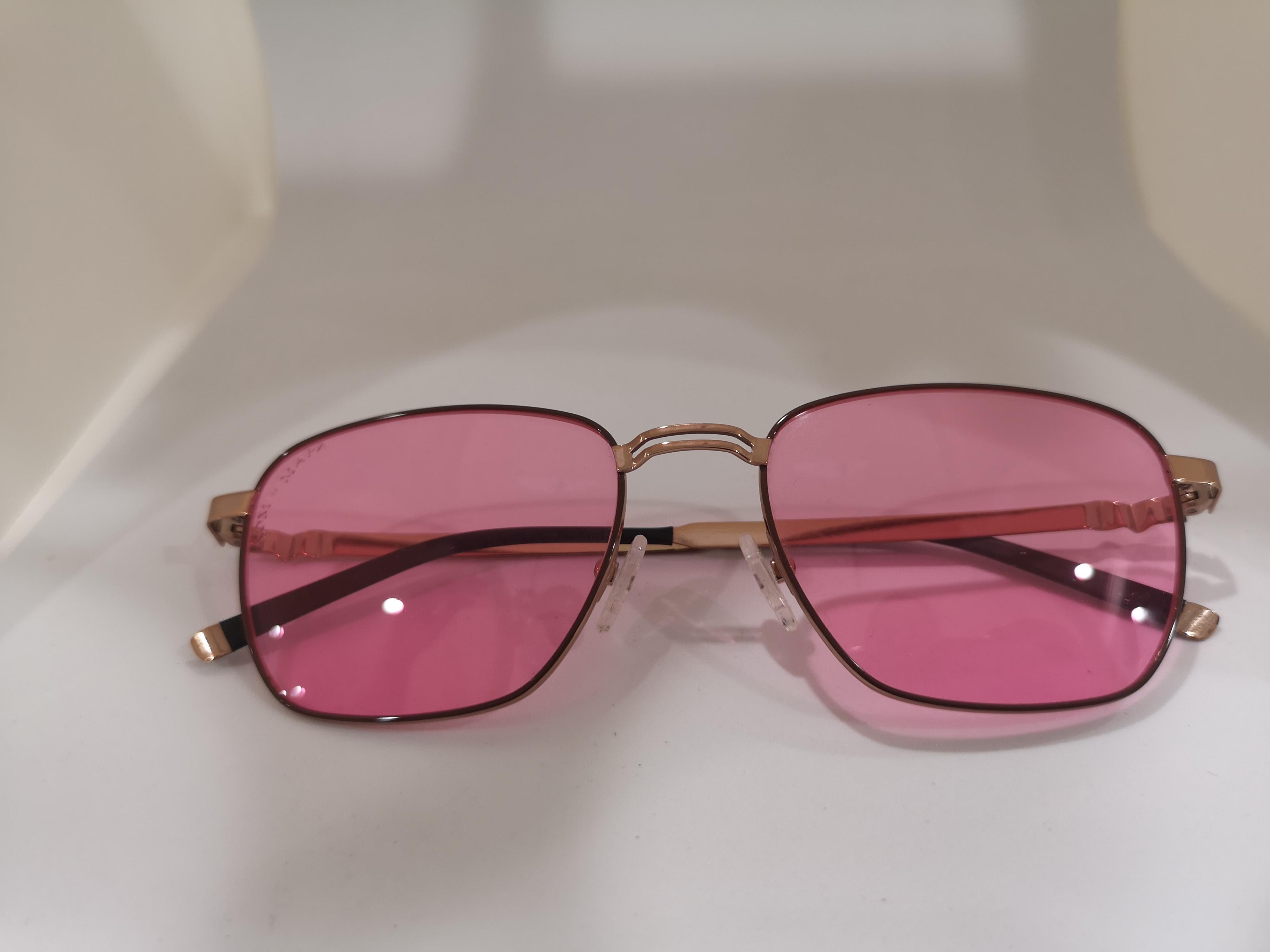 Kommafa pink lens sunglasses 2