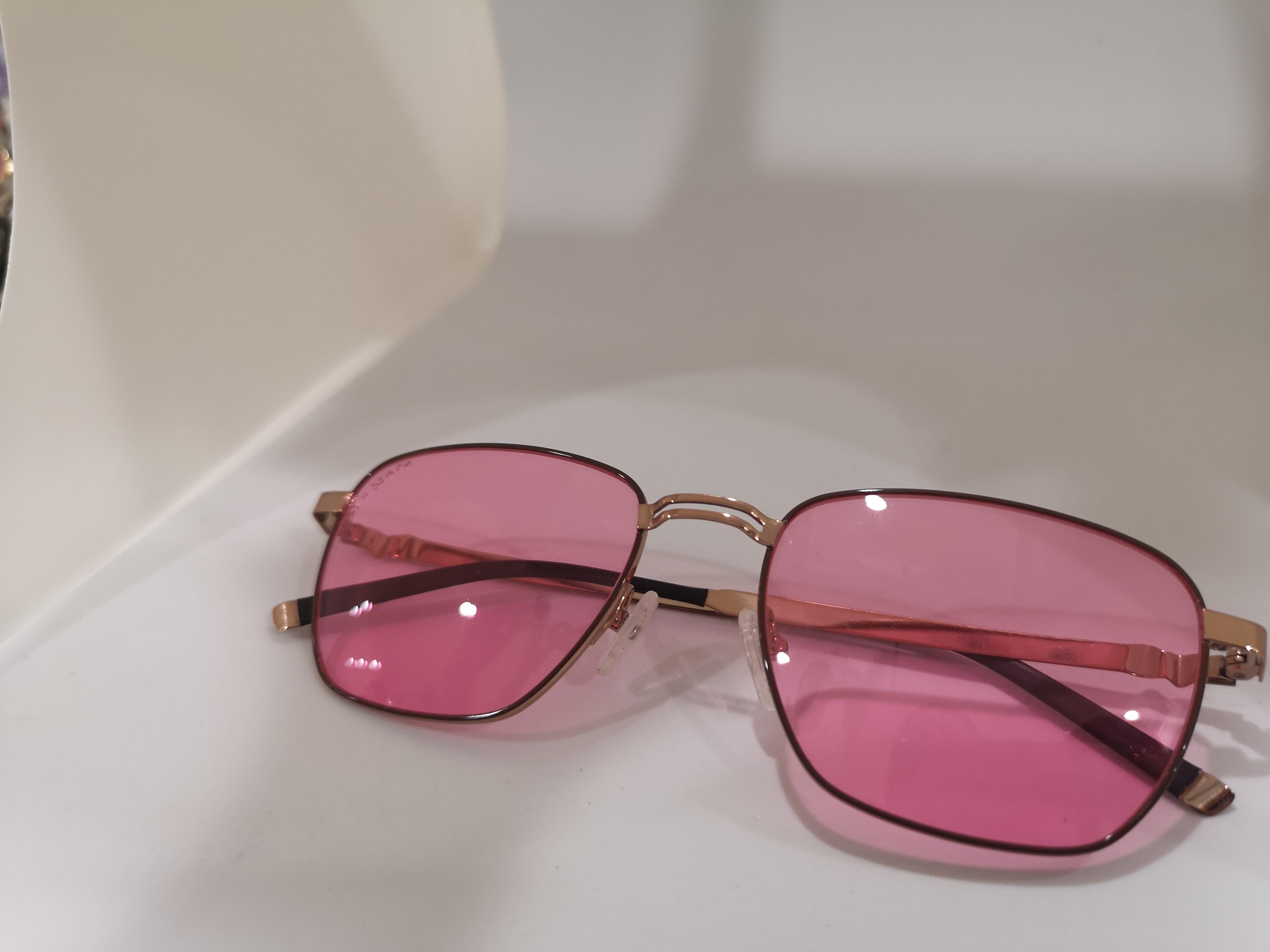 Kommafa pink lens sunglasses 3