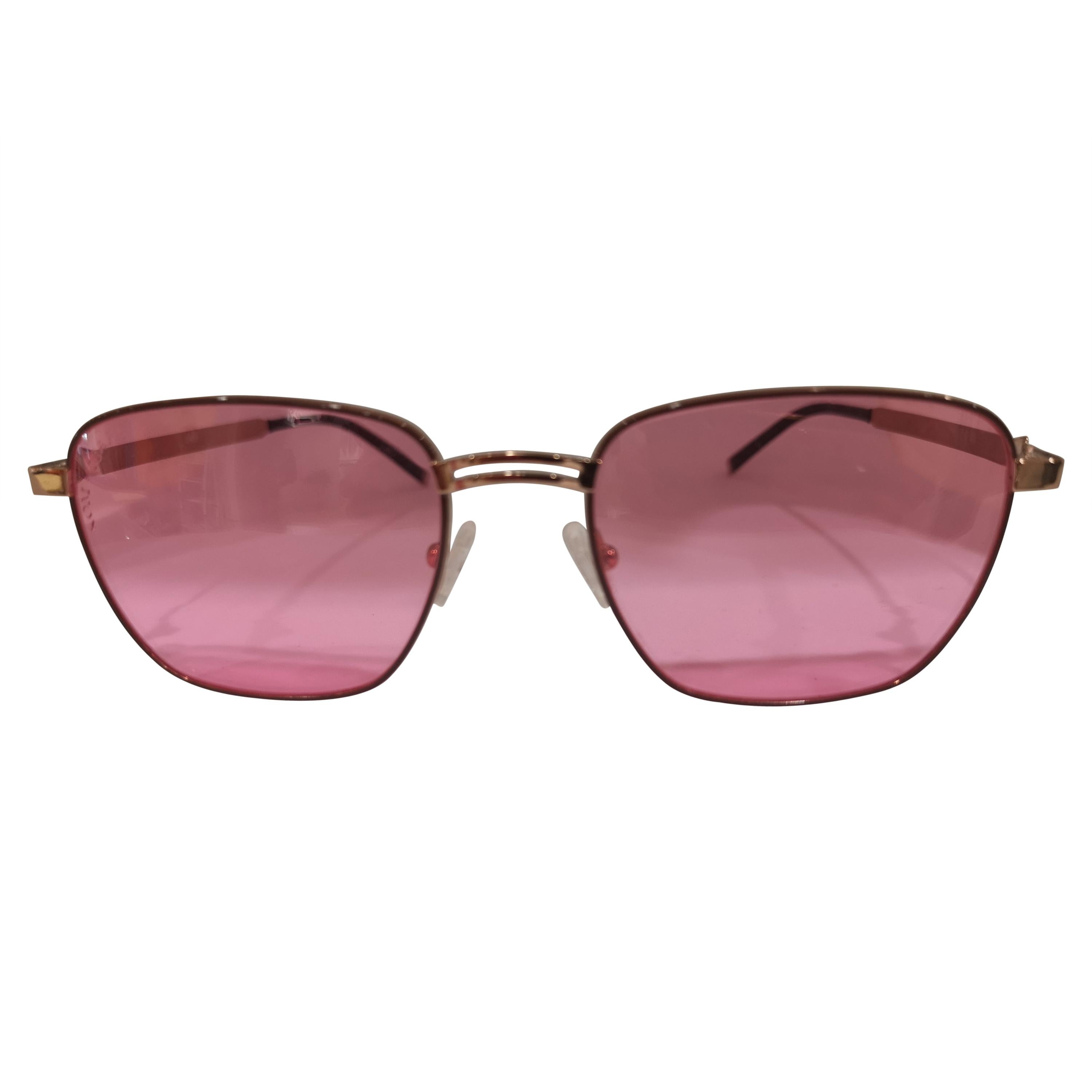Kommafa pink lens sunglasses