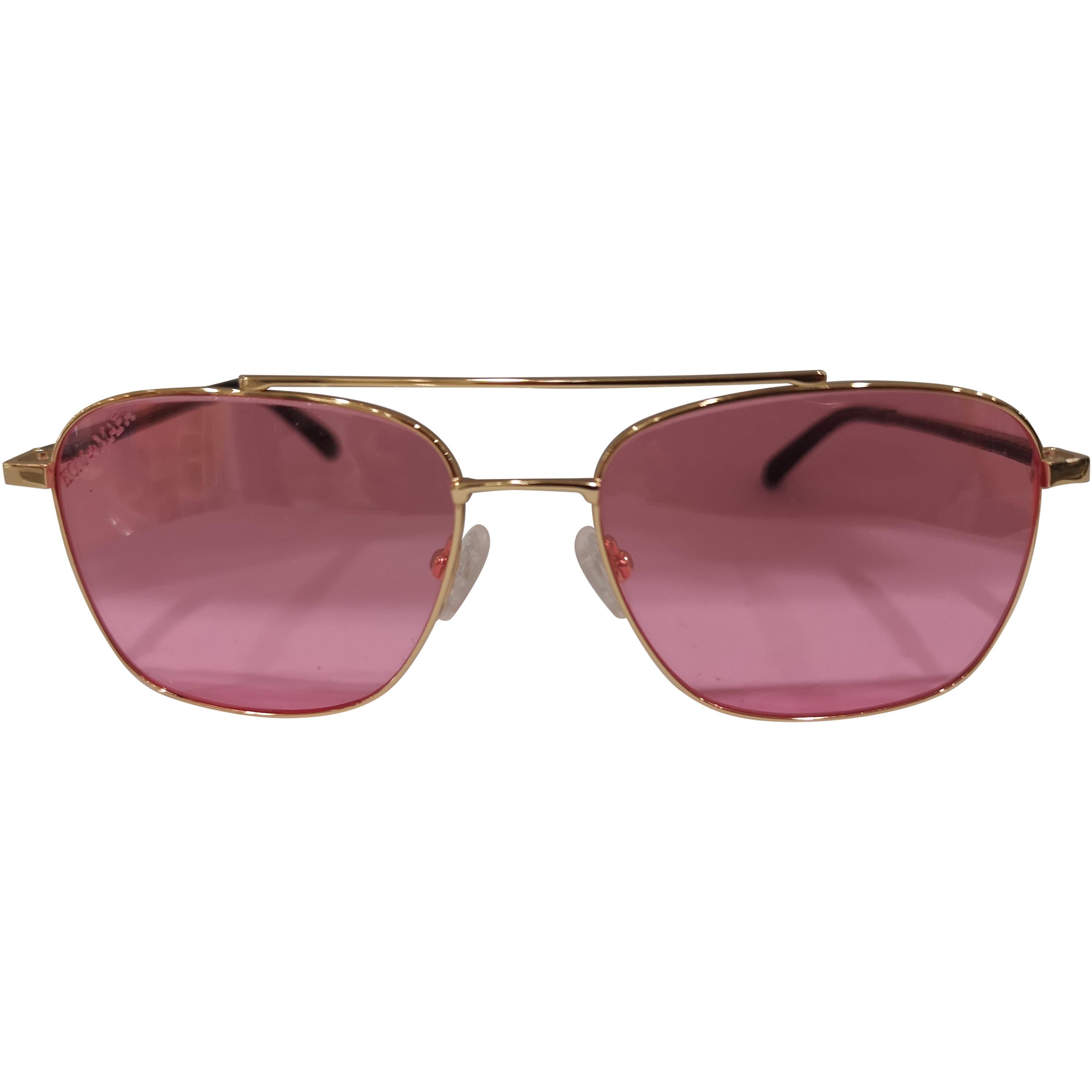 Kommafa pink lens sunglasses