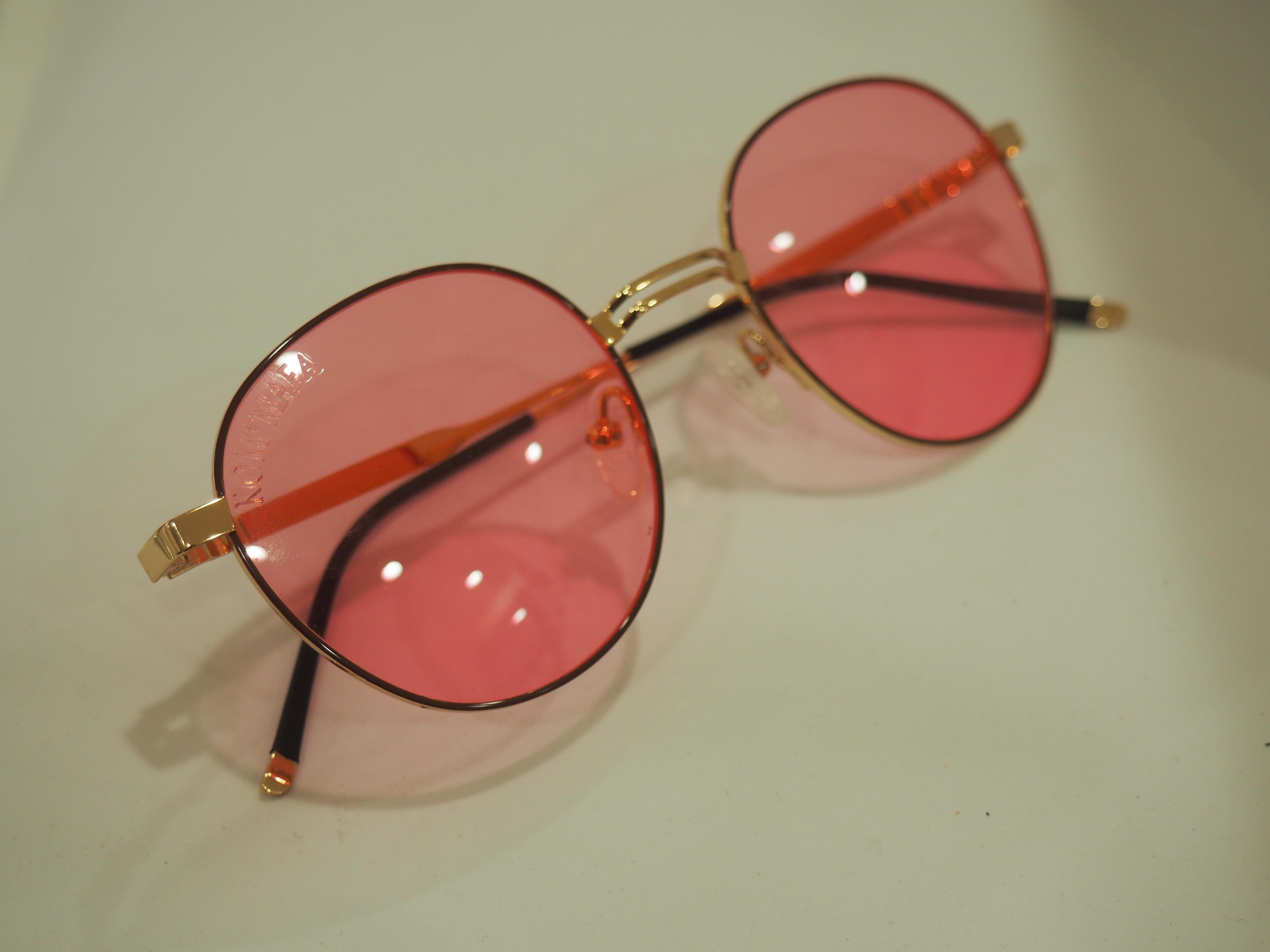 Kommafa pink sunglasses 1