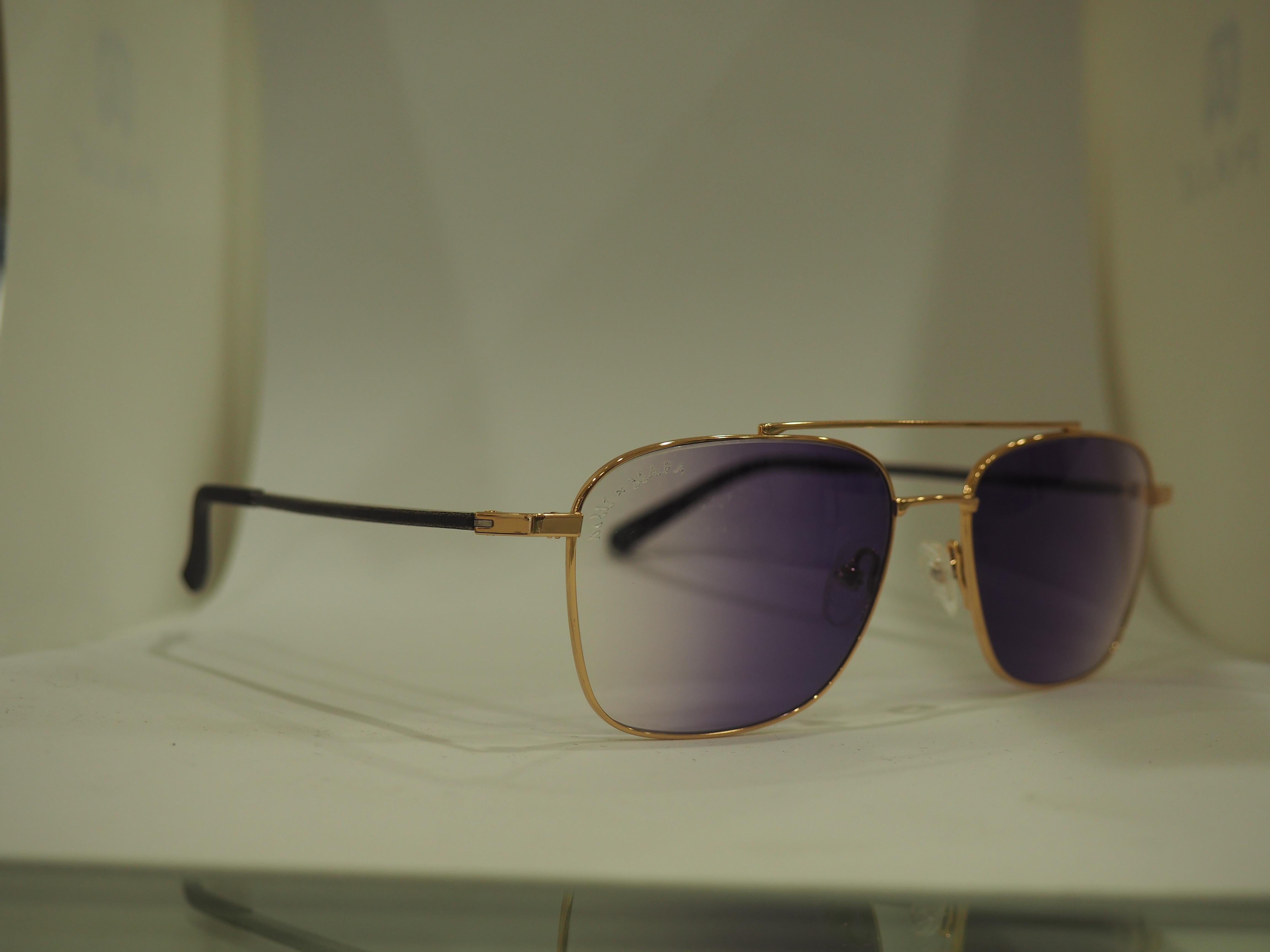 Women's or Men's Kommafa purple lens sunglasses