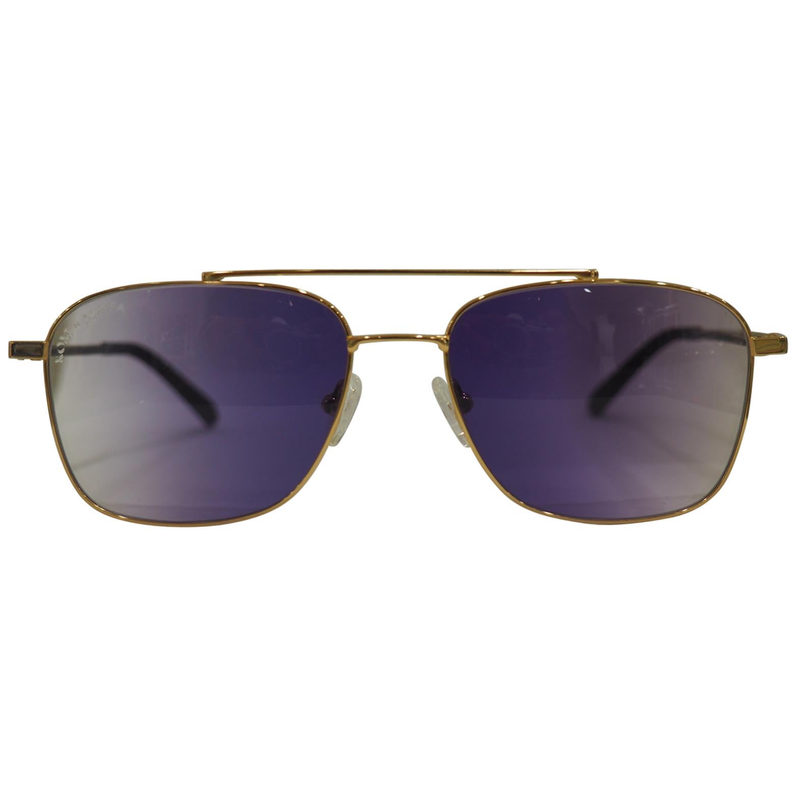 Kommafa purple lens sunglasses