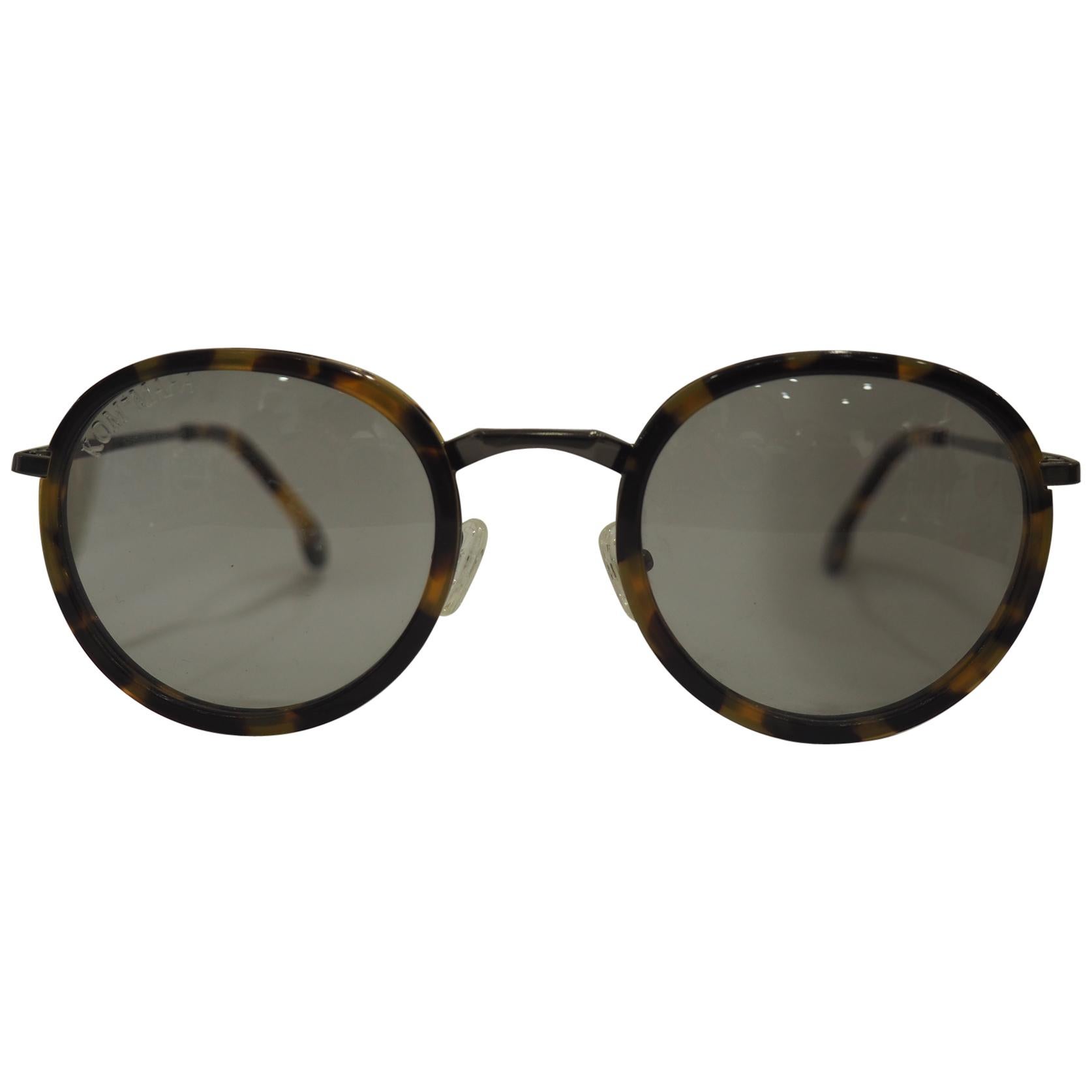 Kommafa tortoise sunglasses