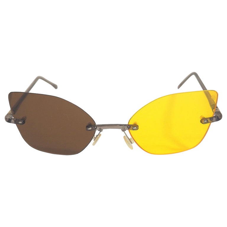 Kommafa Unique bicolour sunglasses For Sale