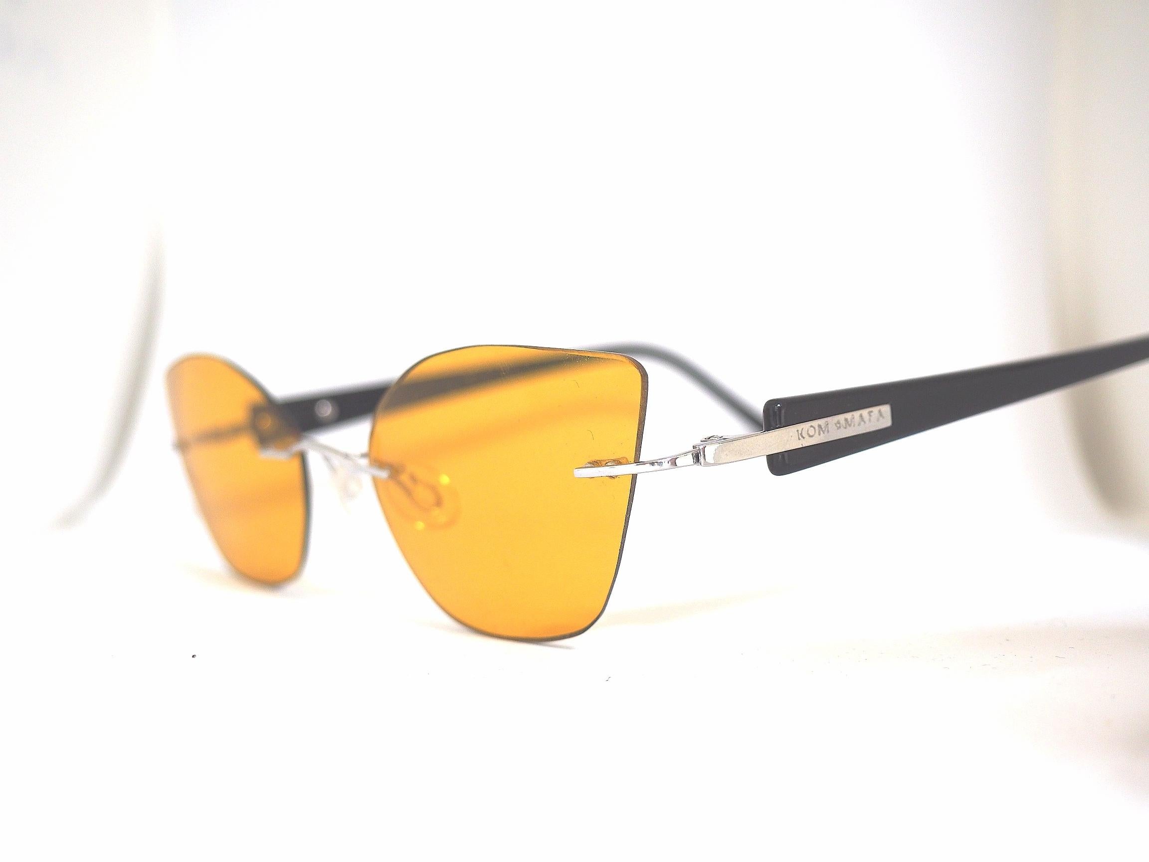 Orange Kommafa Unique sunglasses