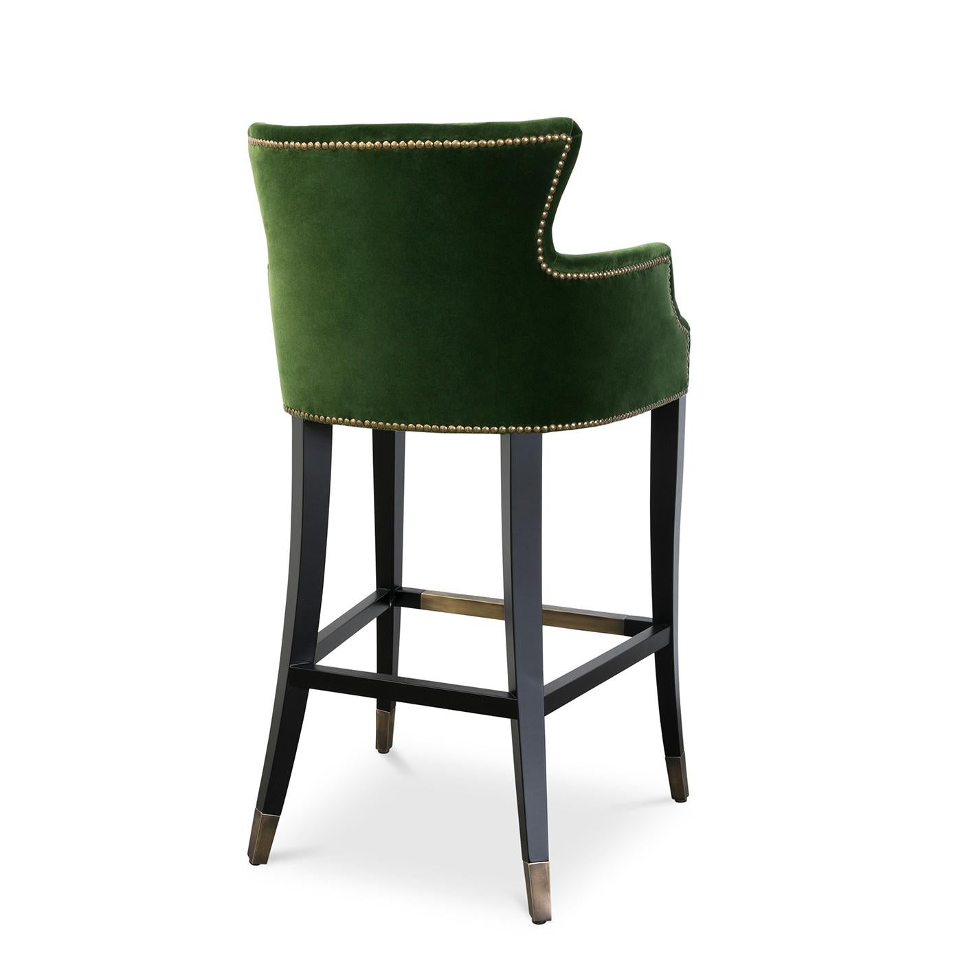 Hand-Crafted Komo Bar Stool For Sale