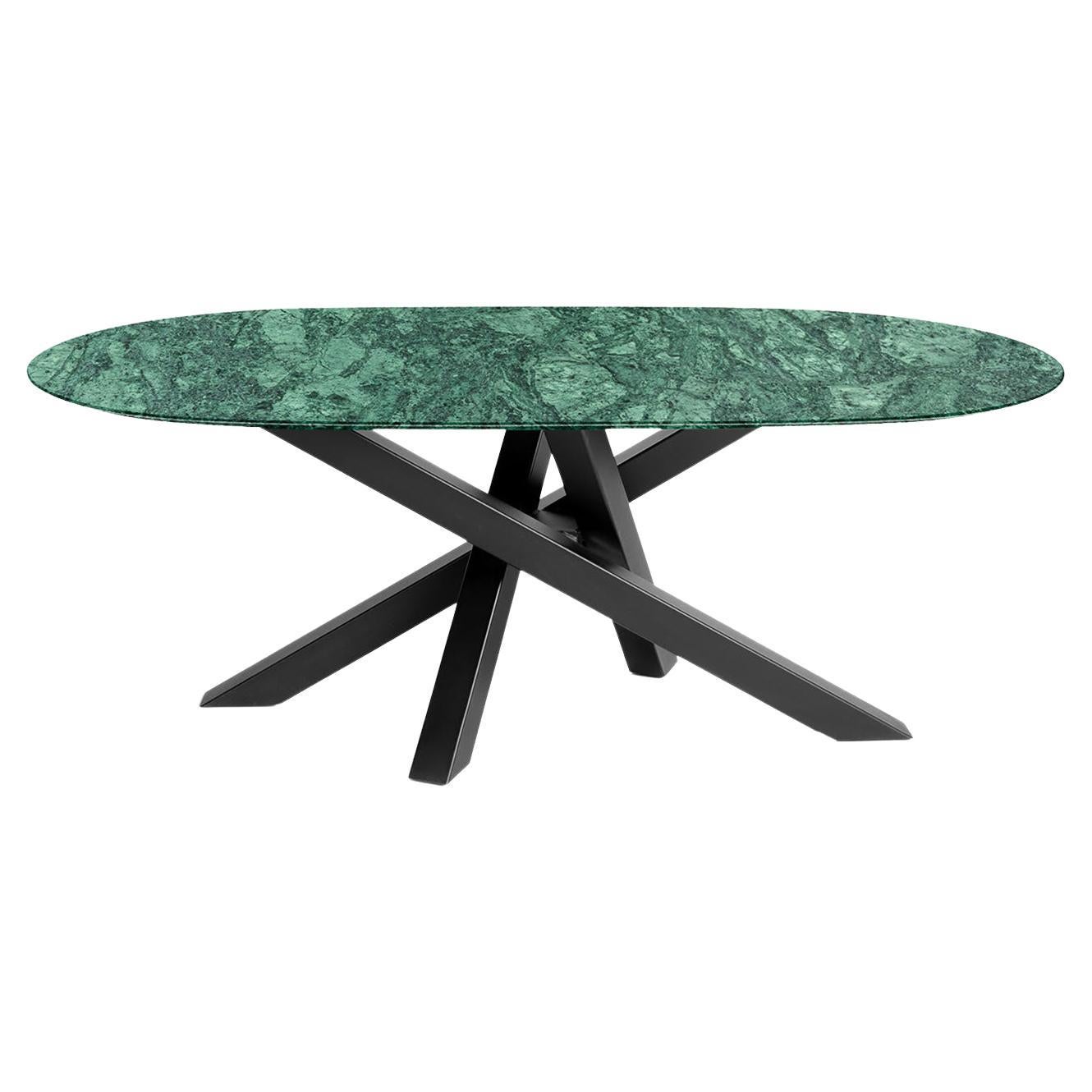 Komodo Green Imperiale Dining Table For Sale