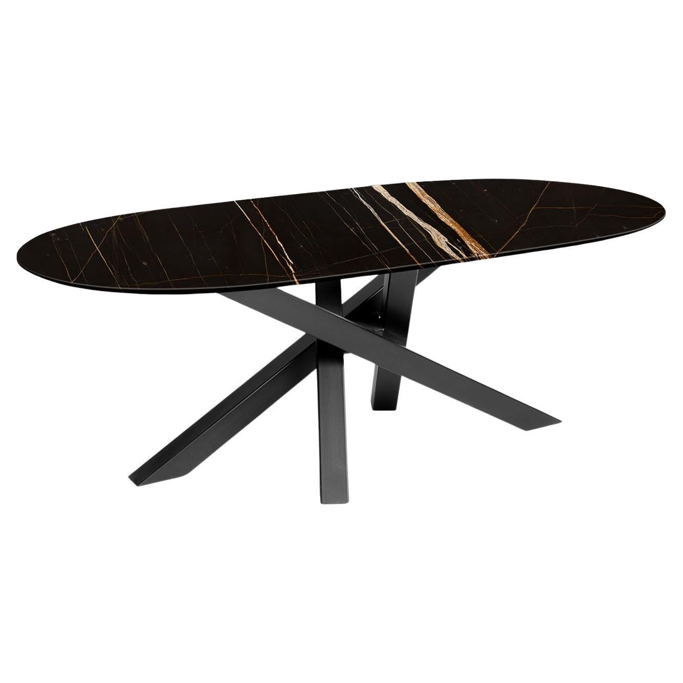 Komodo Sahara Noir Dining Table For Sale