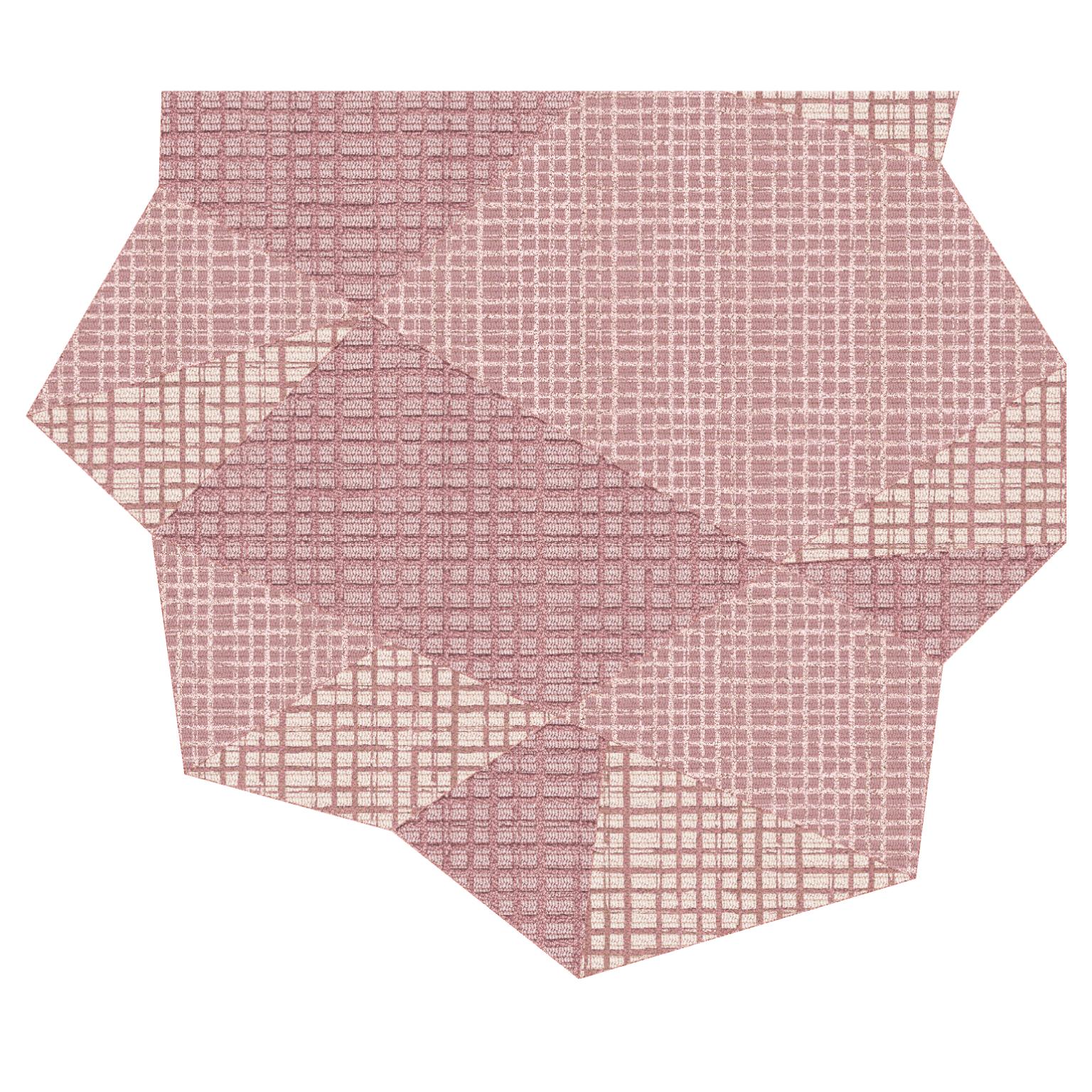 Post-Modern Komorebi Peony Rug by Antilla Di Lauro For Sale