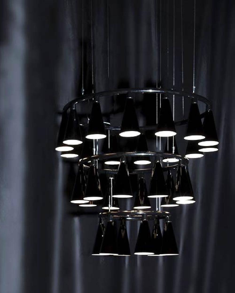 Italian KOMORI R10 chandelier by Nendo for Wonderglass For Sale