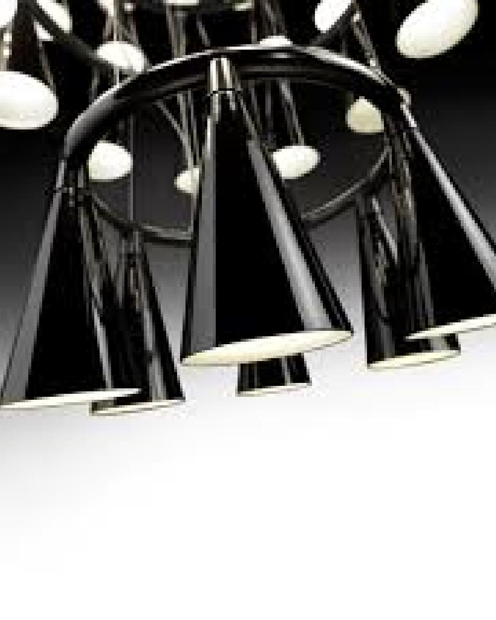 Italian KOMORI R3 chandelier by Nendo for Wonderglass For Sale