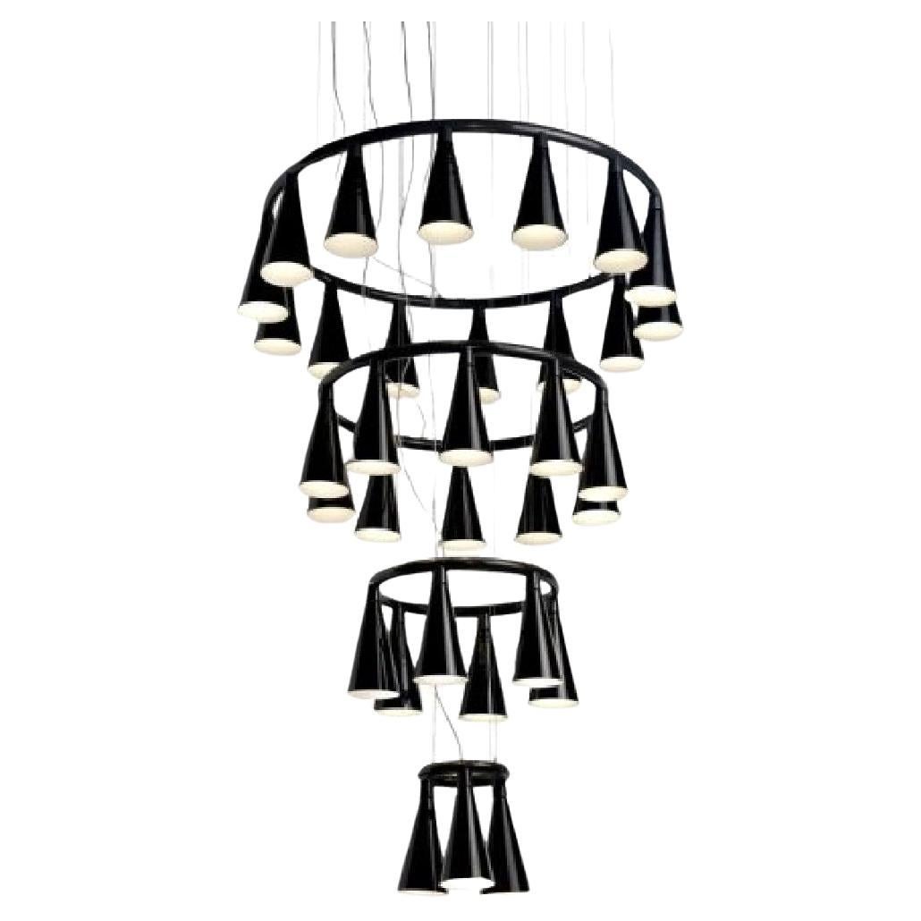 KOMORI Set 01 chandelier by Nendo for Wonderglass