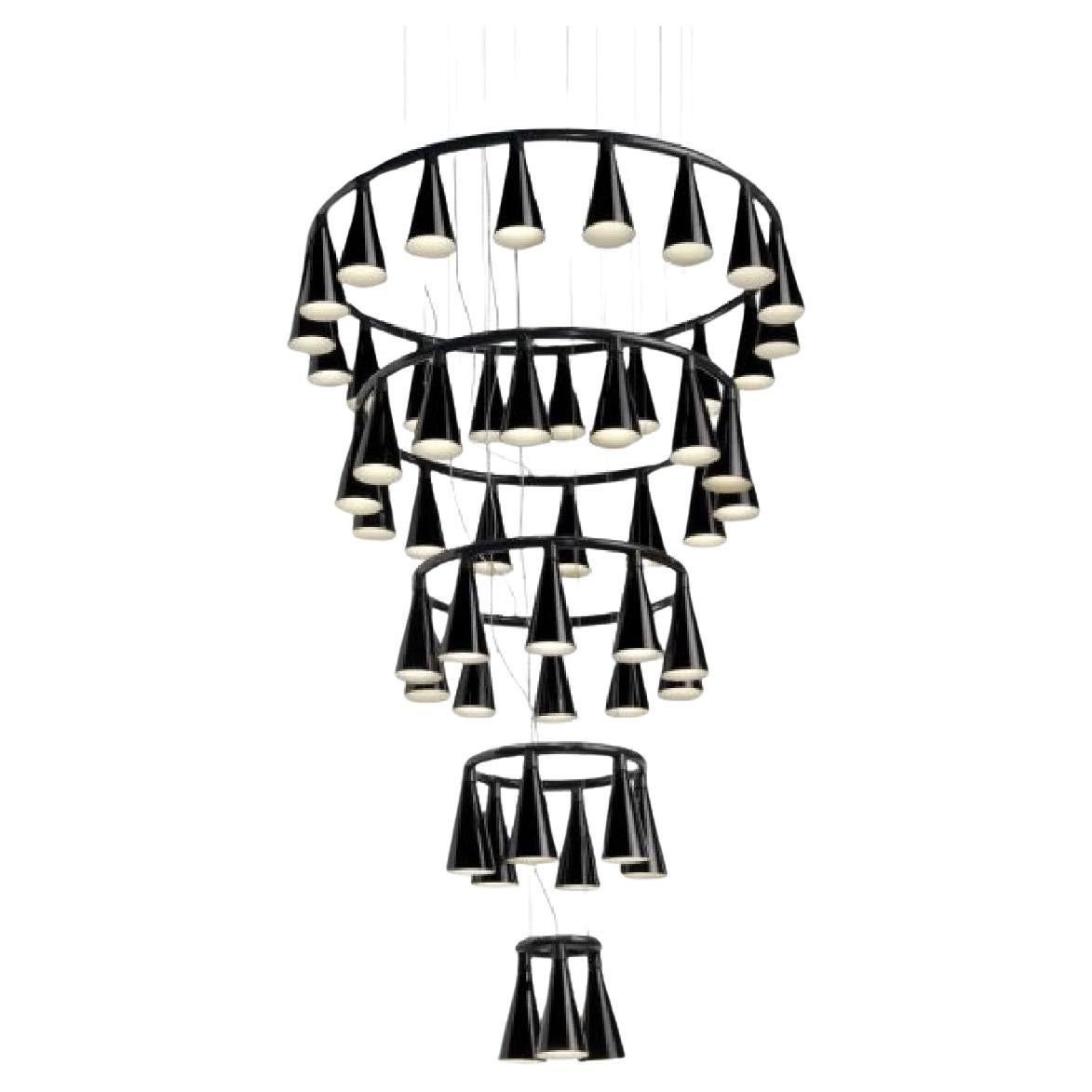KOMORI Set 02 chandelier by Nendo for Wonderglass For Sale