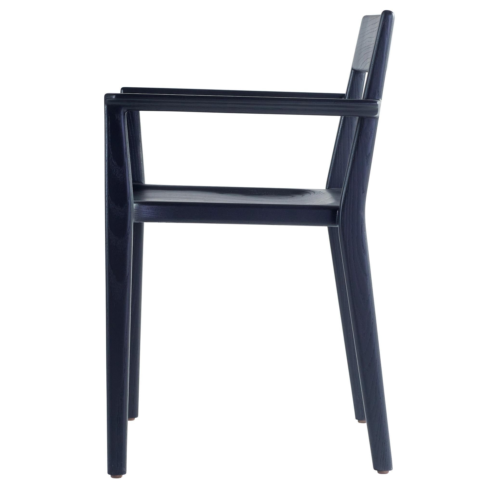 Sillón Kompson de fresno ennegrecido Estadounidense en venta