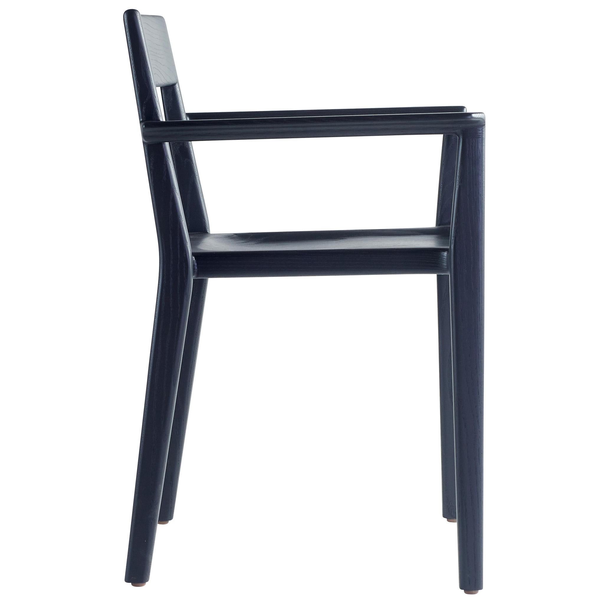 Sillón Kompson de fresno ennegrecido Siglo XXI y contemporáneo en venta