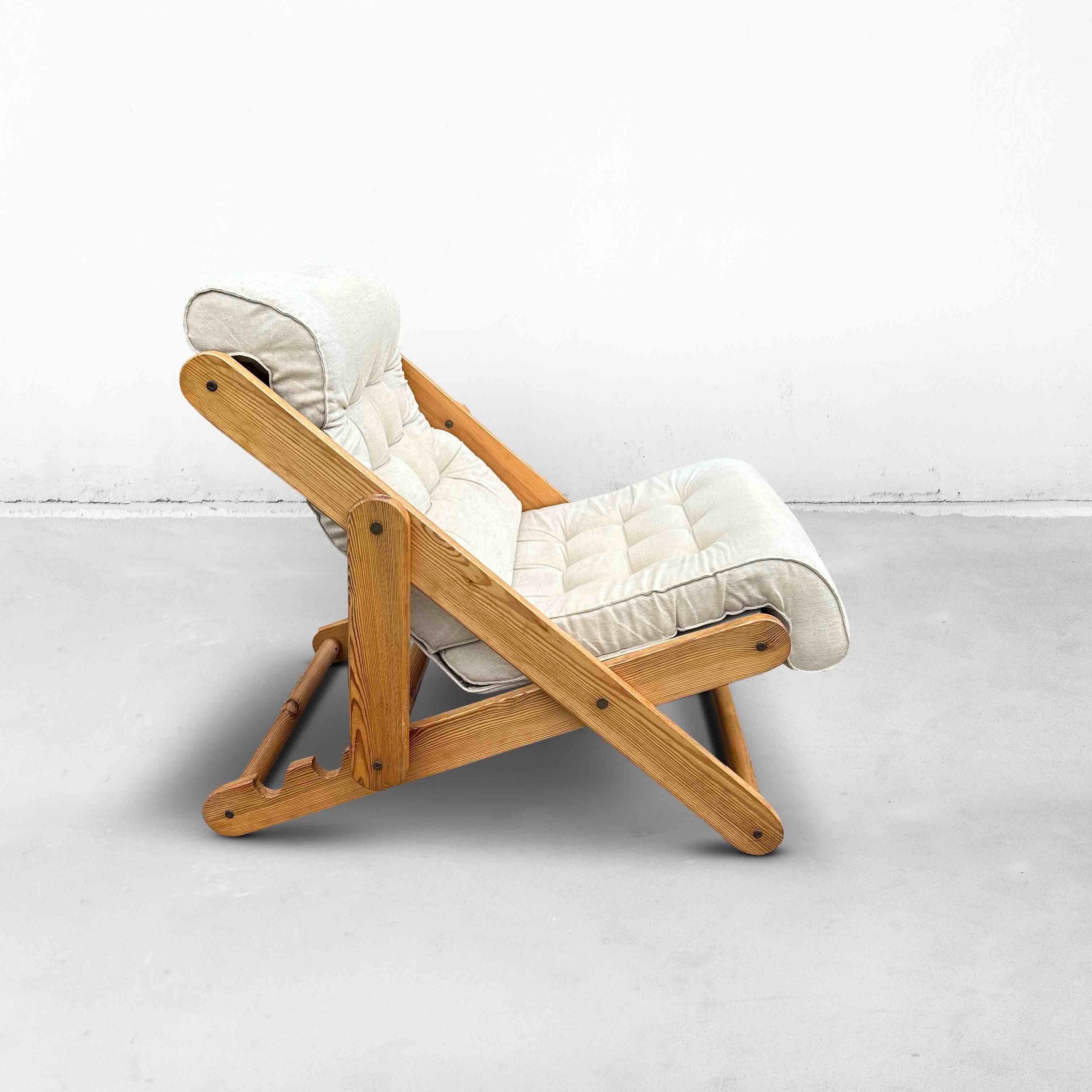 Swedish Kon Tiki Lounge Chair by Gillis Lundgren for Ikea, 1970s