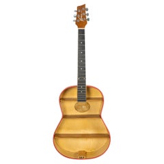 Kona Guitar Transformed into a Shelf, 20th Century.