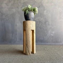 Kona Stump Elm Wood Side Table #D23