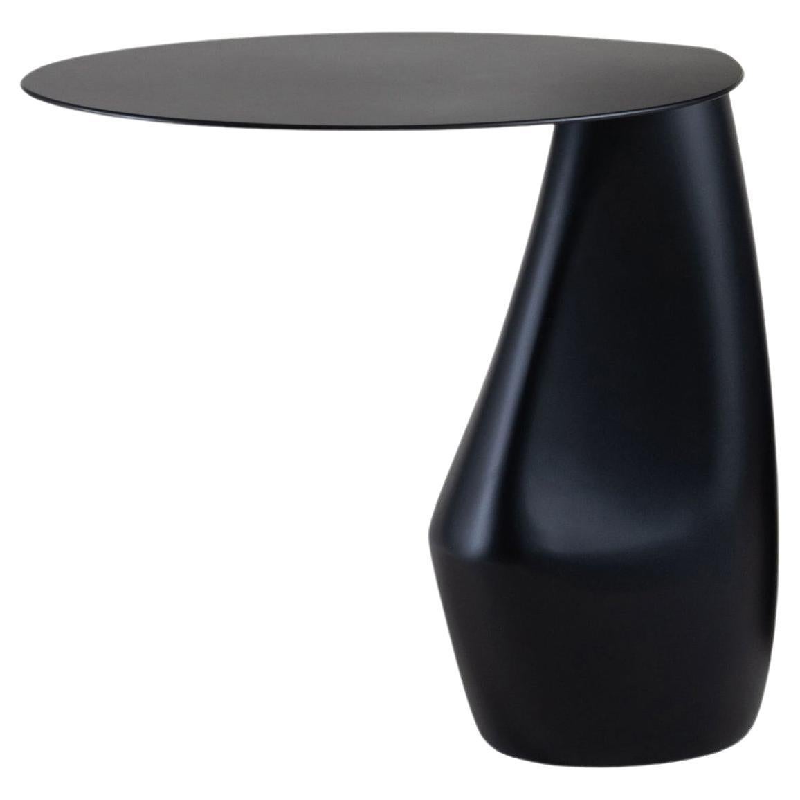 Konekt Dionis Side Table in Blackened Steel For Sale