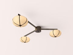 Lámpara de araña Konekt Rib - 3 empotrables