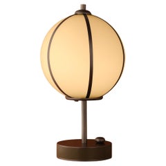 Lampe de bureau Konekt Rib Sphere 14 po. (H)
