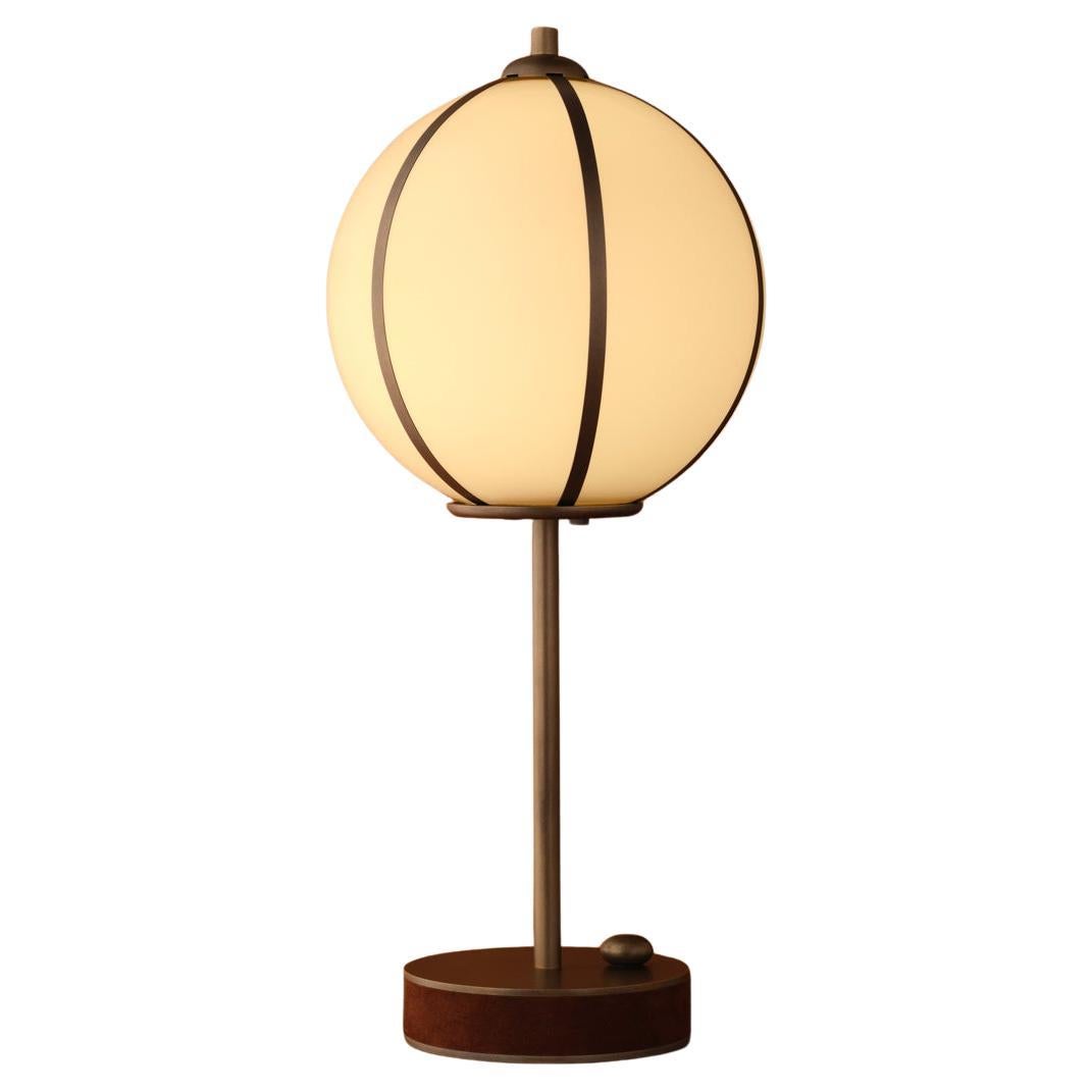 Konekt Rib Table Lamp - Sphere 18"H