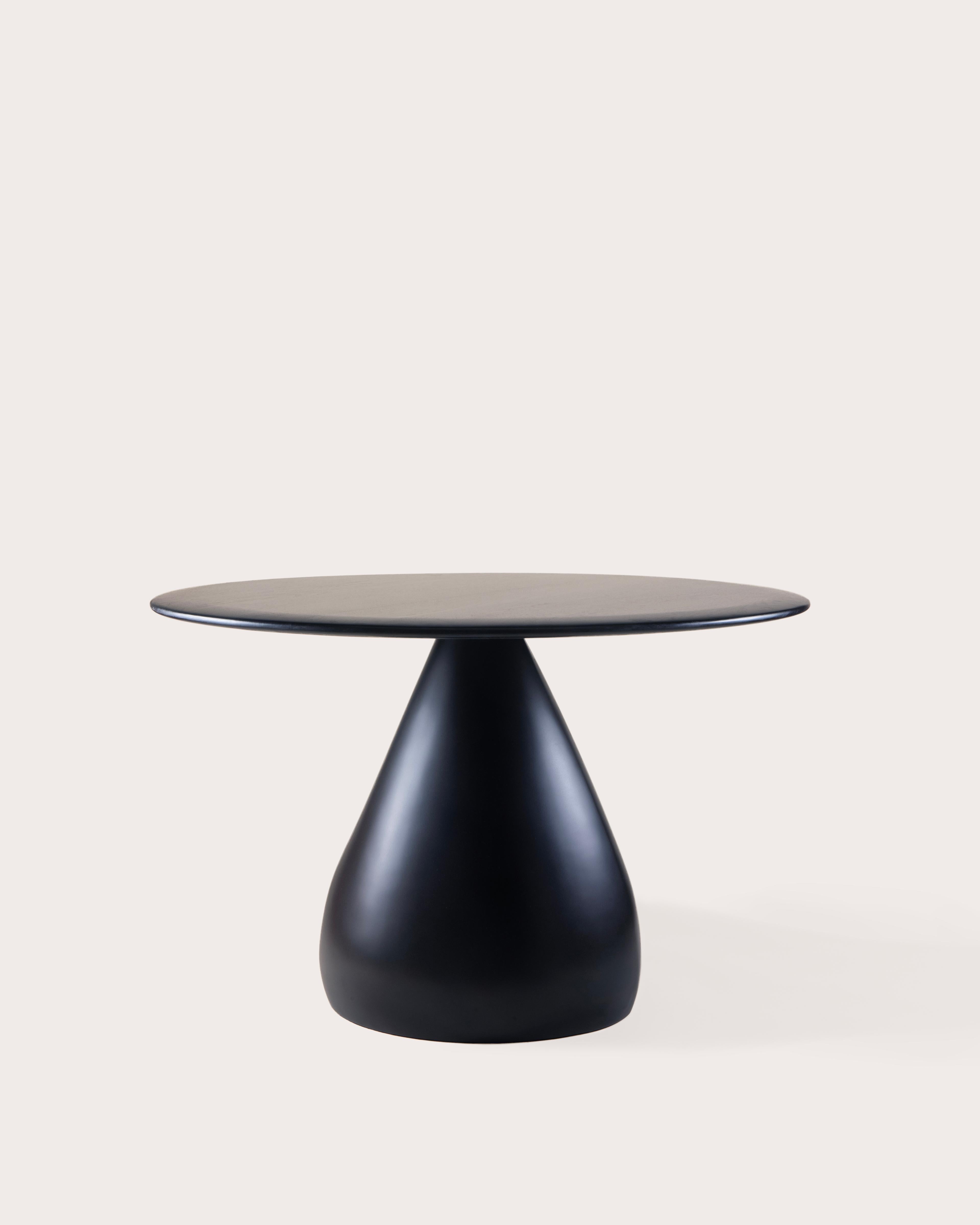 Konekt Sonya Dining Table in Bronze and Ebonized Walnut For Sale 2