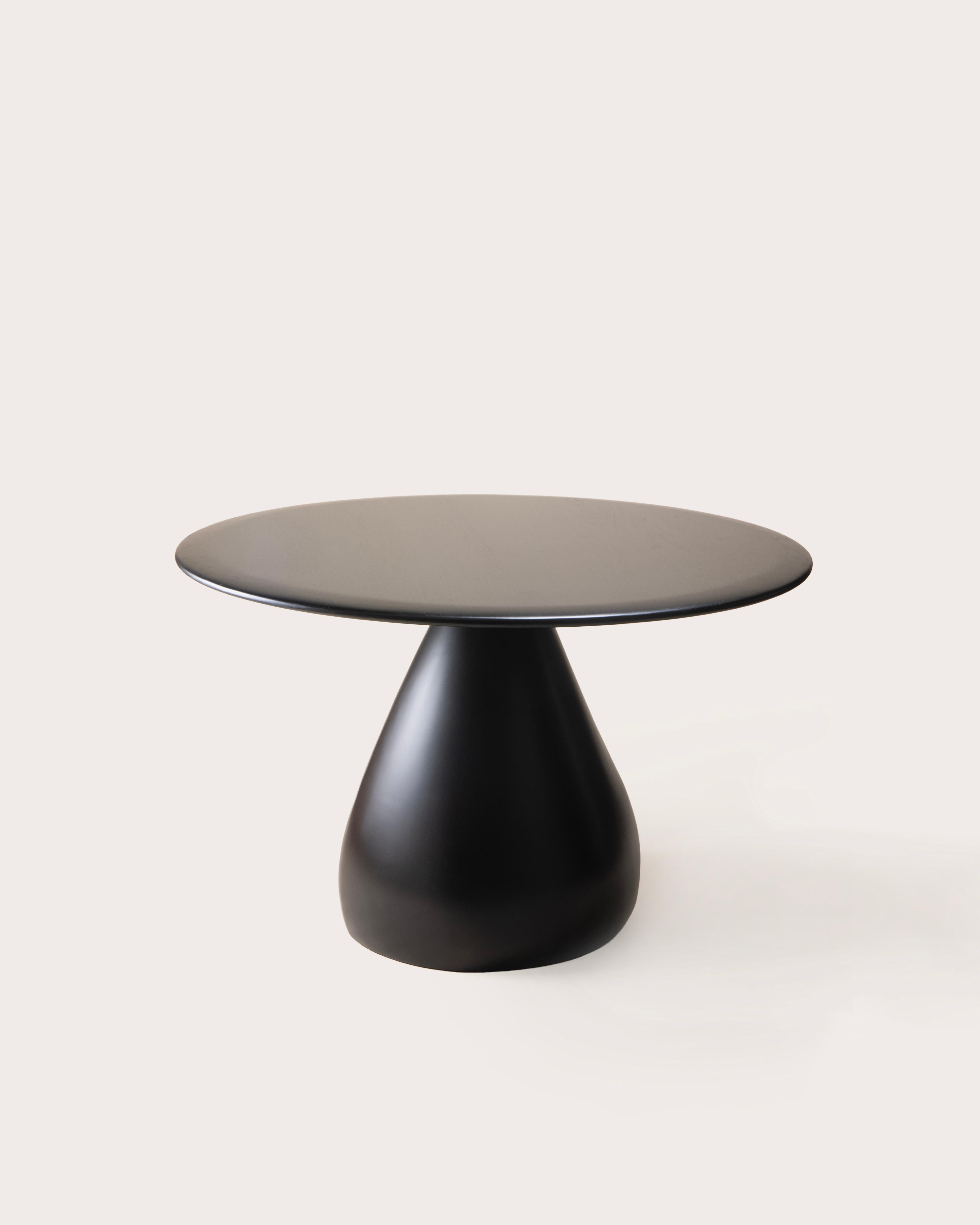 Konekt Sonya Dining Table in Bronze and Ebonized Walnut For Sale 3