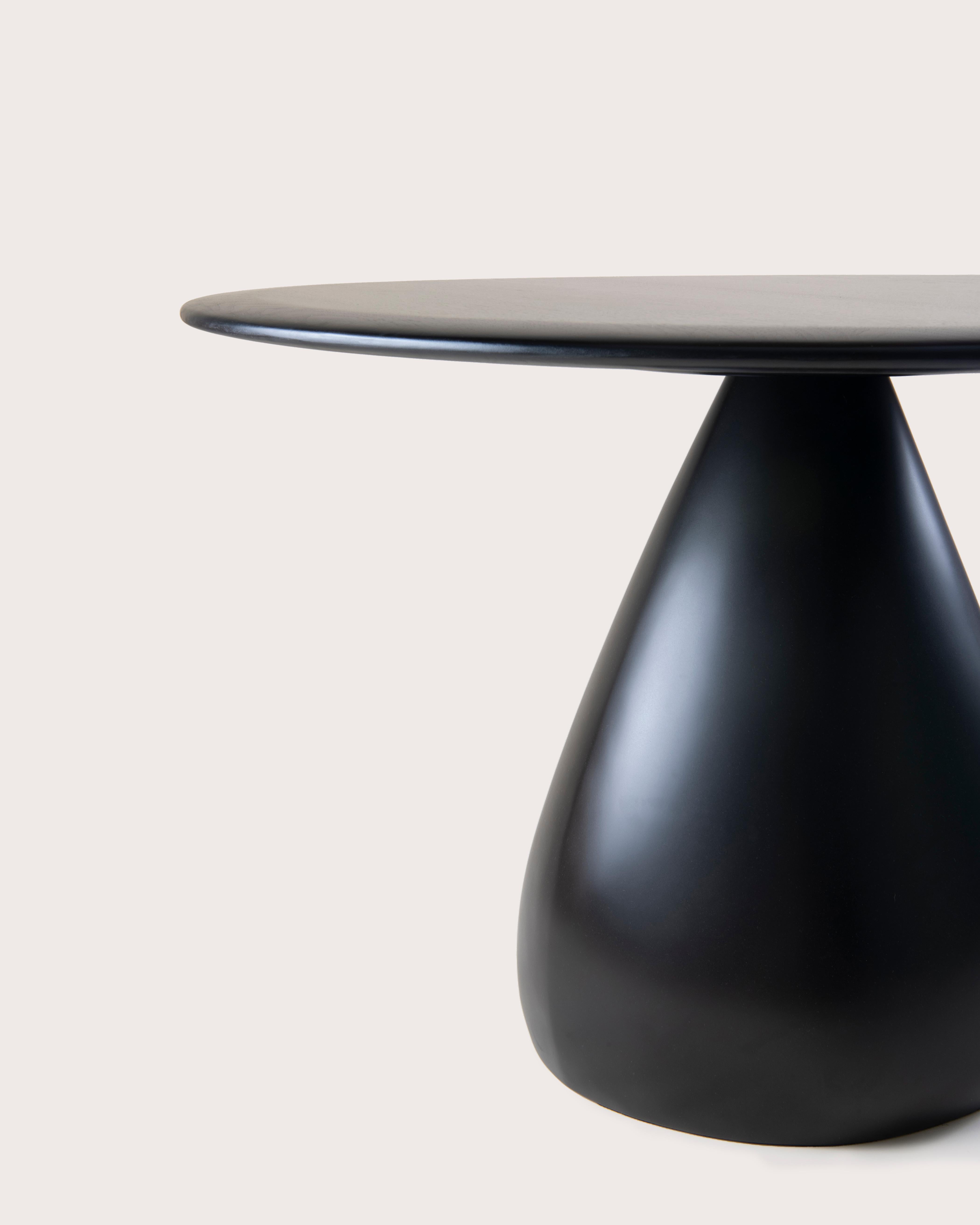Konekt Sonya Dining Table in Bronze and Ebonized Walnut For Sale 4
