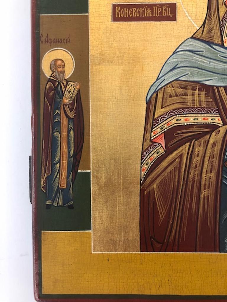 Early 20th Century Konevskaya Icon of Mother of God