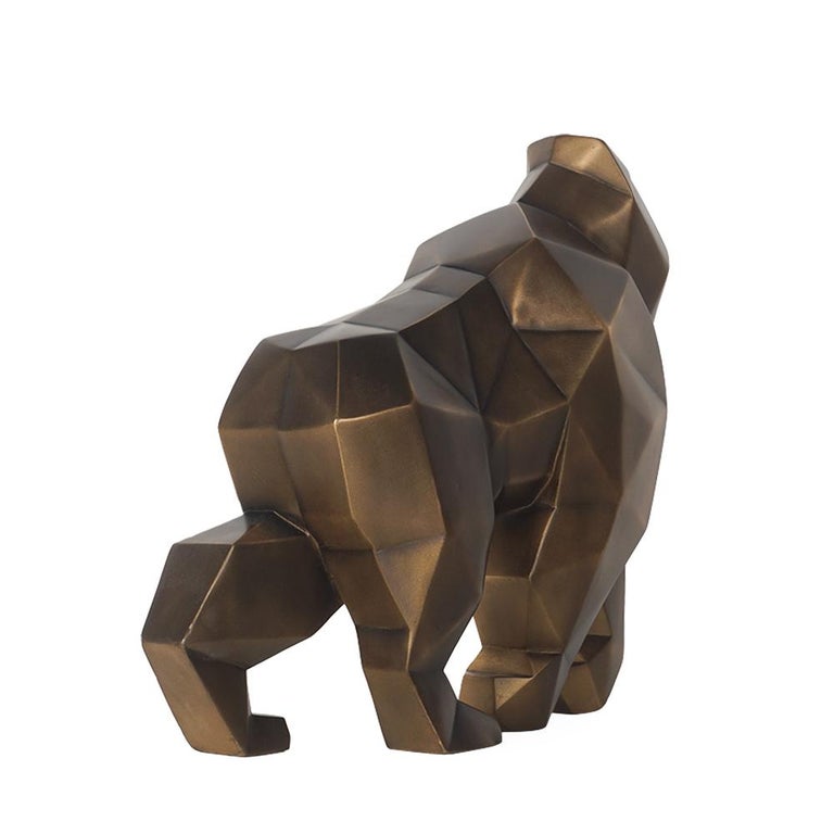 resin gorilla statue